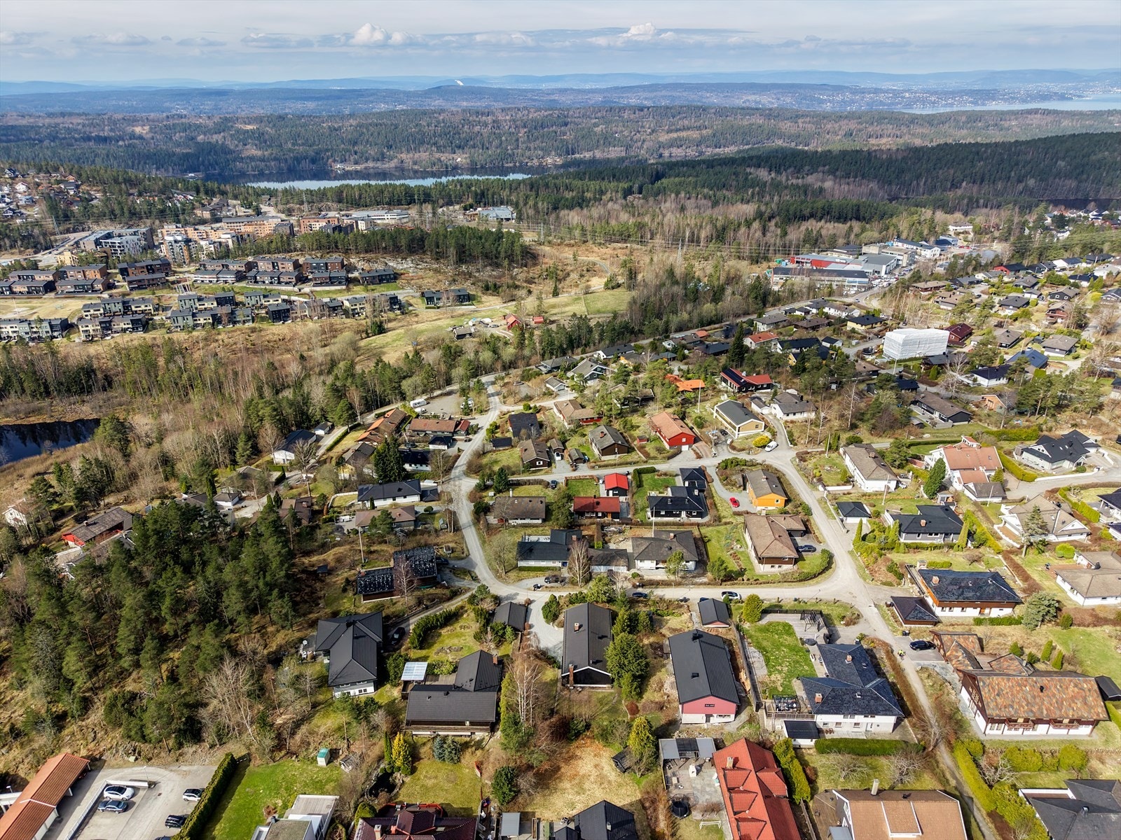 Dronebilde. Galleribilde