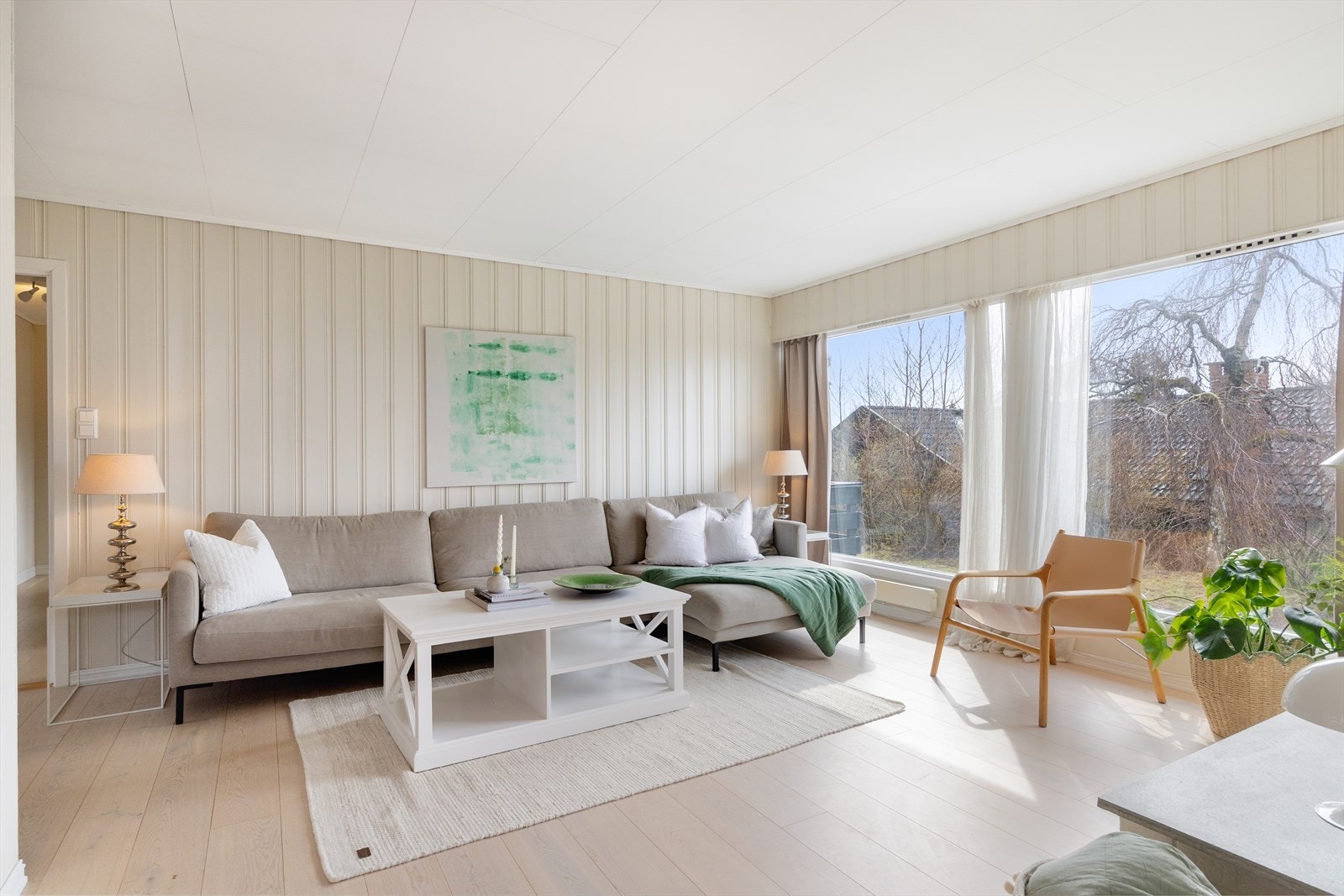 I den andre sonen er det også god plass til sofa og annet møblement. Galleribilde