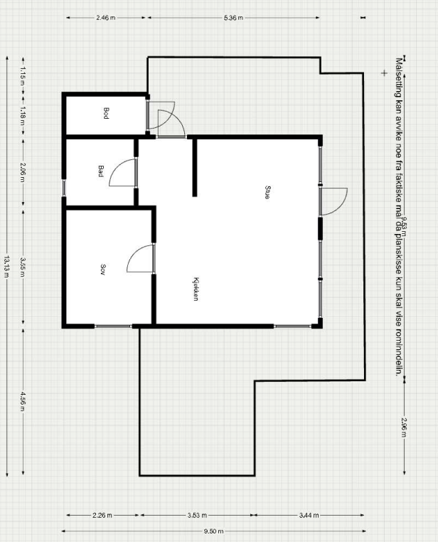 Planskisse. Galleribilde