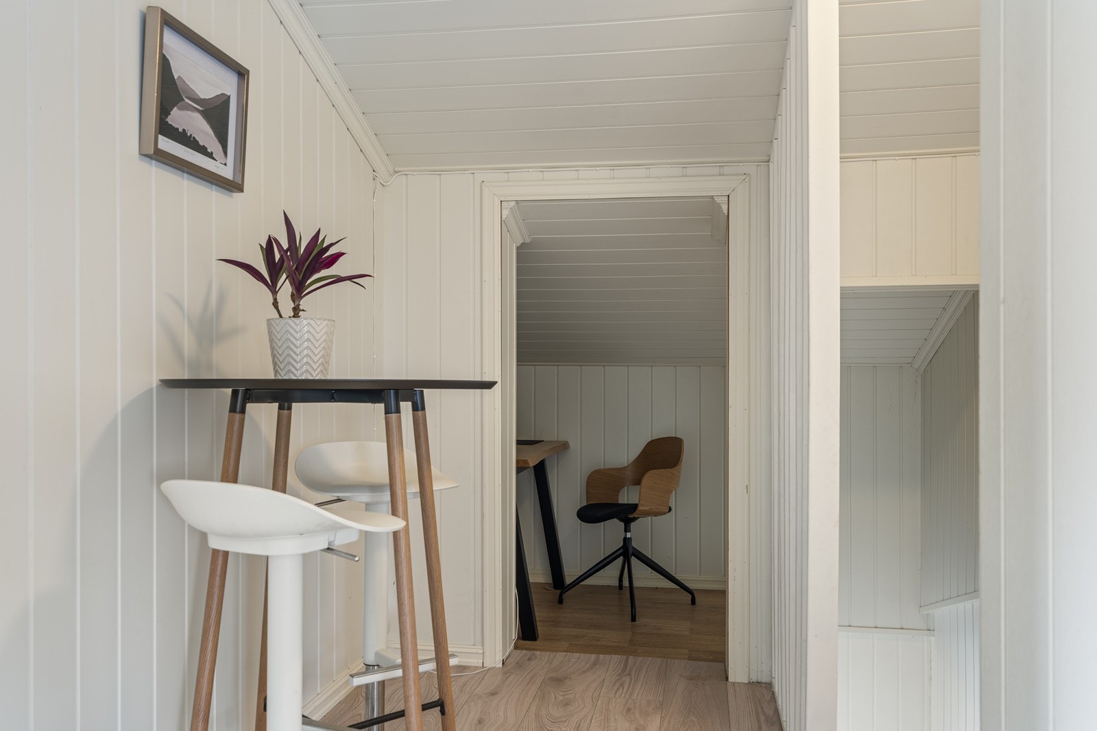 Gang på loft Galleribilde