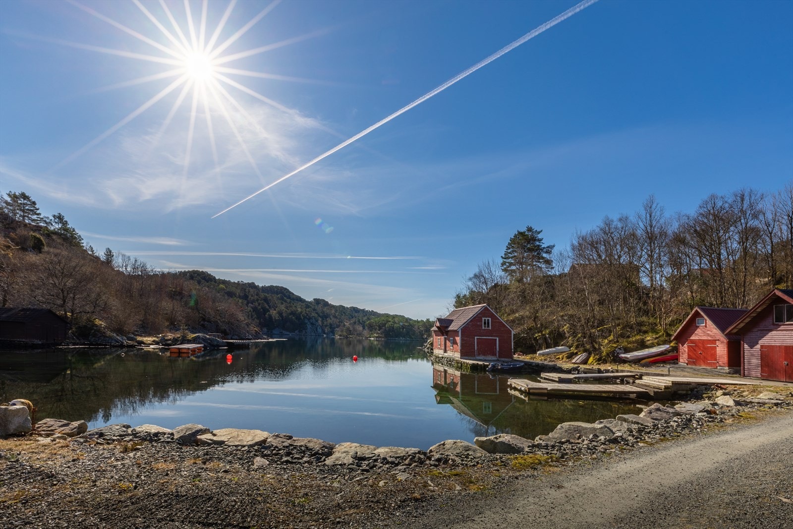 Båtfeste i lun havn Galleribilde