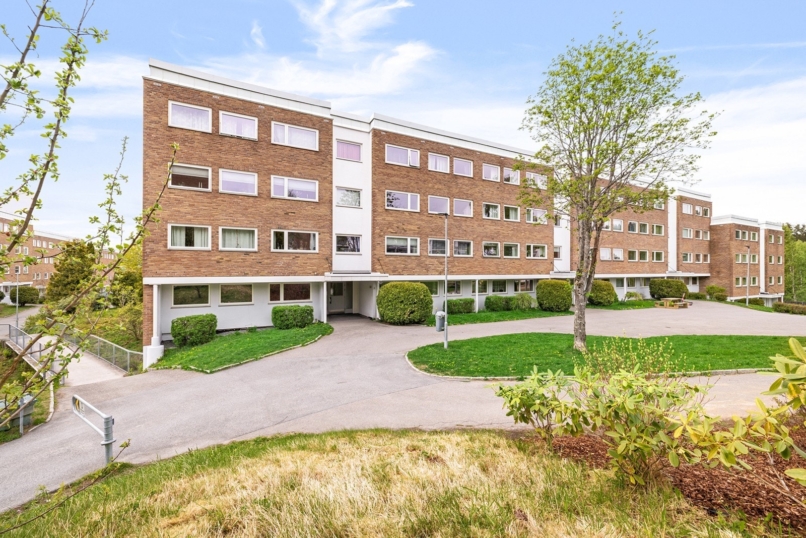 For de med grønne fingre har beboerne tilgang til en egen, idyllisk parsellhage - perfekt for dyrking av egne grønnsaker og blomster. Galleribilde