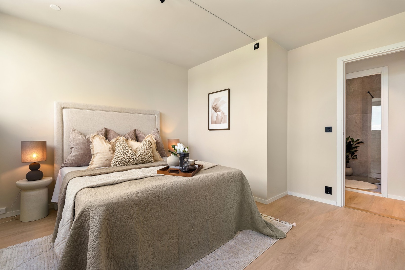 Hovedsoverom på 12,5 m². Galleribilde