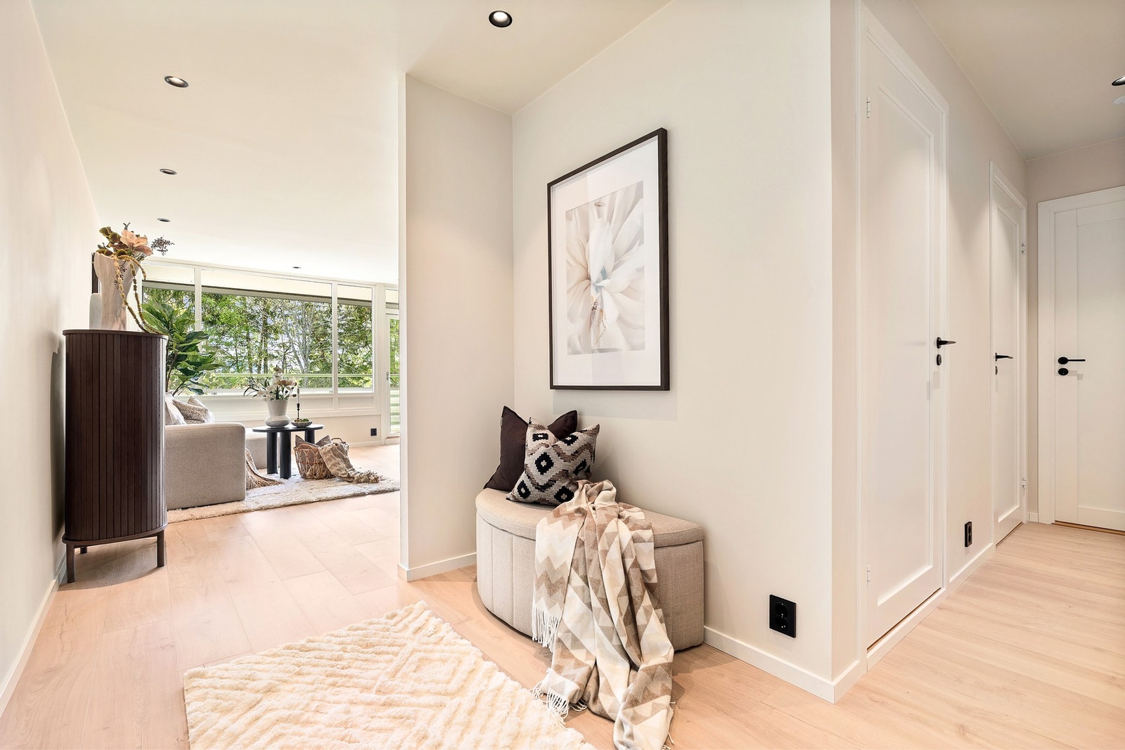 Innbydende entrè på 9 m². Galleribilde