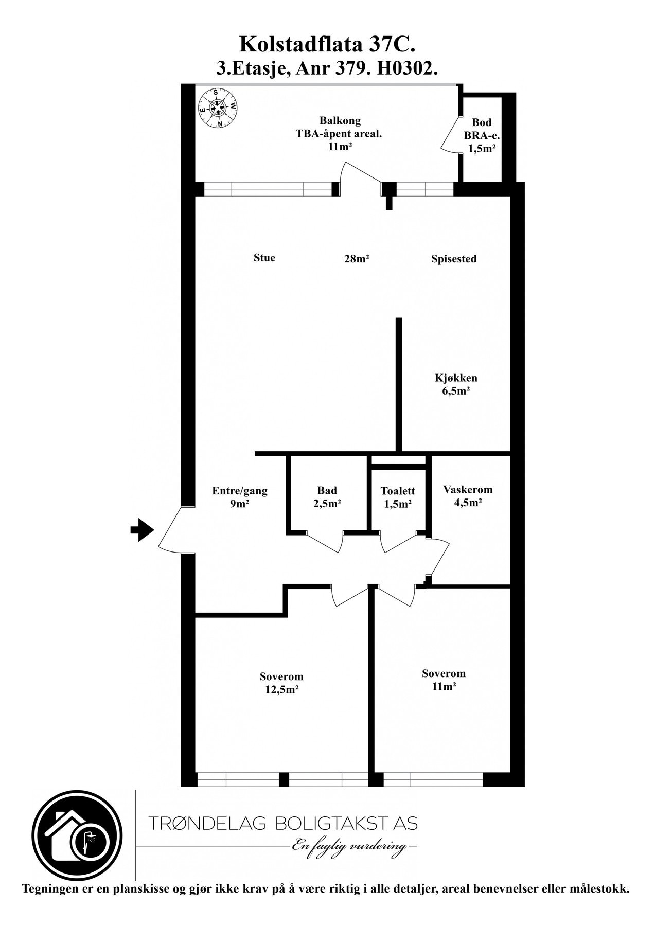 Planskisse. Galleribilde