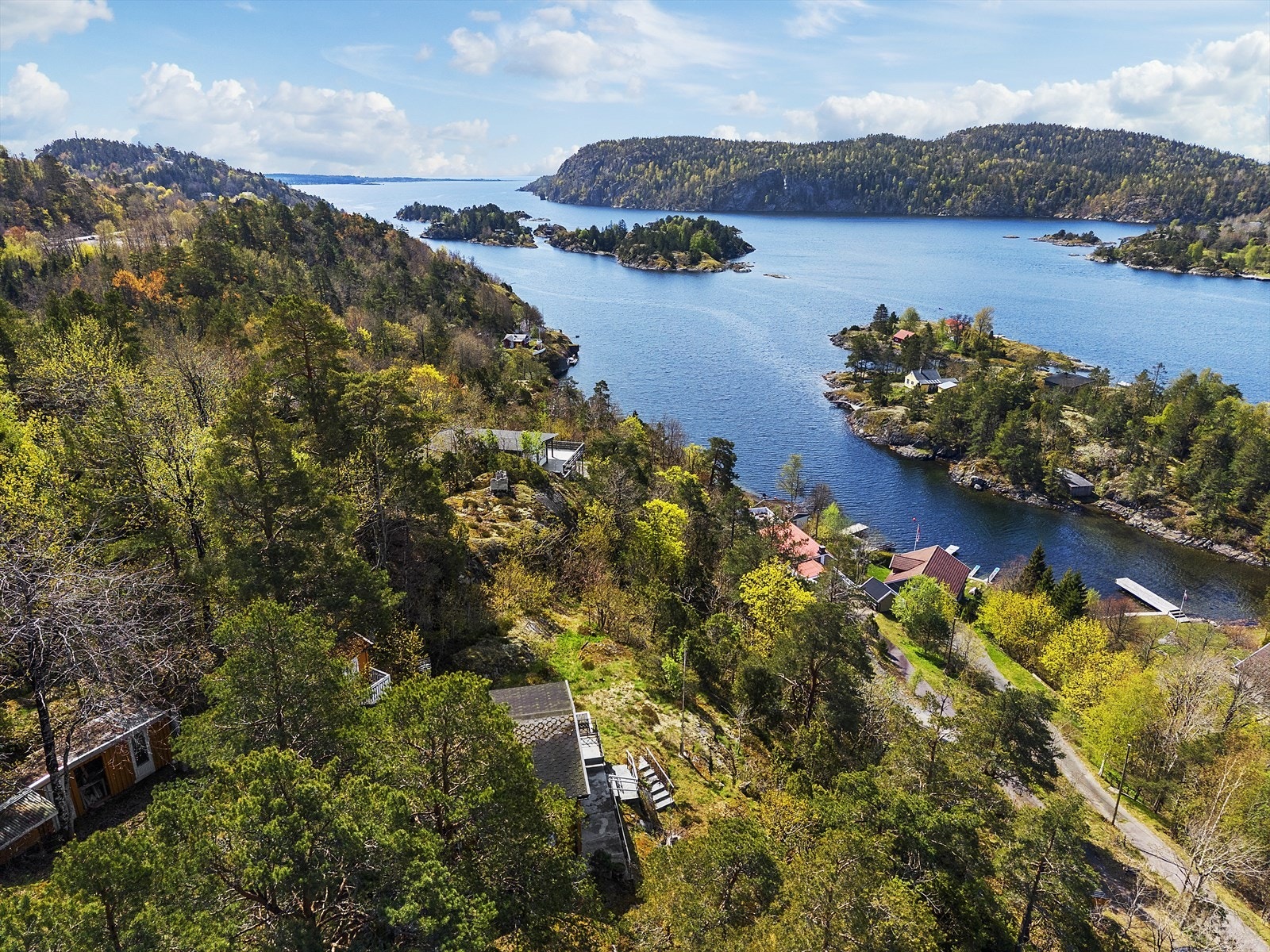 Dronebilde Galleribilde