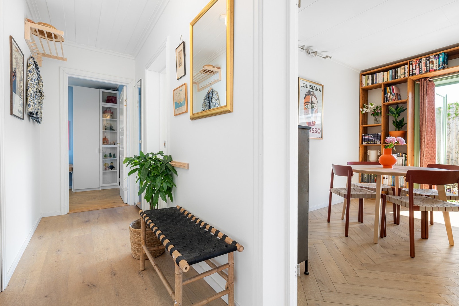 Effektiv og gjennomgående planløsning. Galleribilde