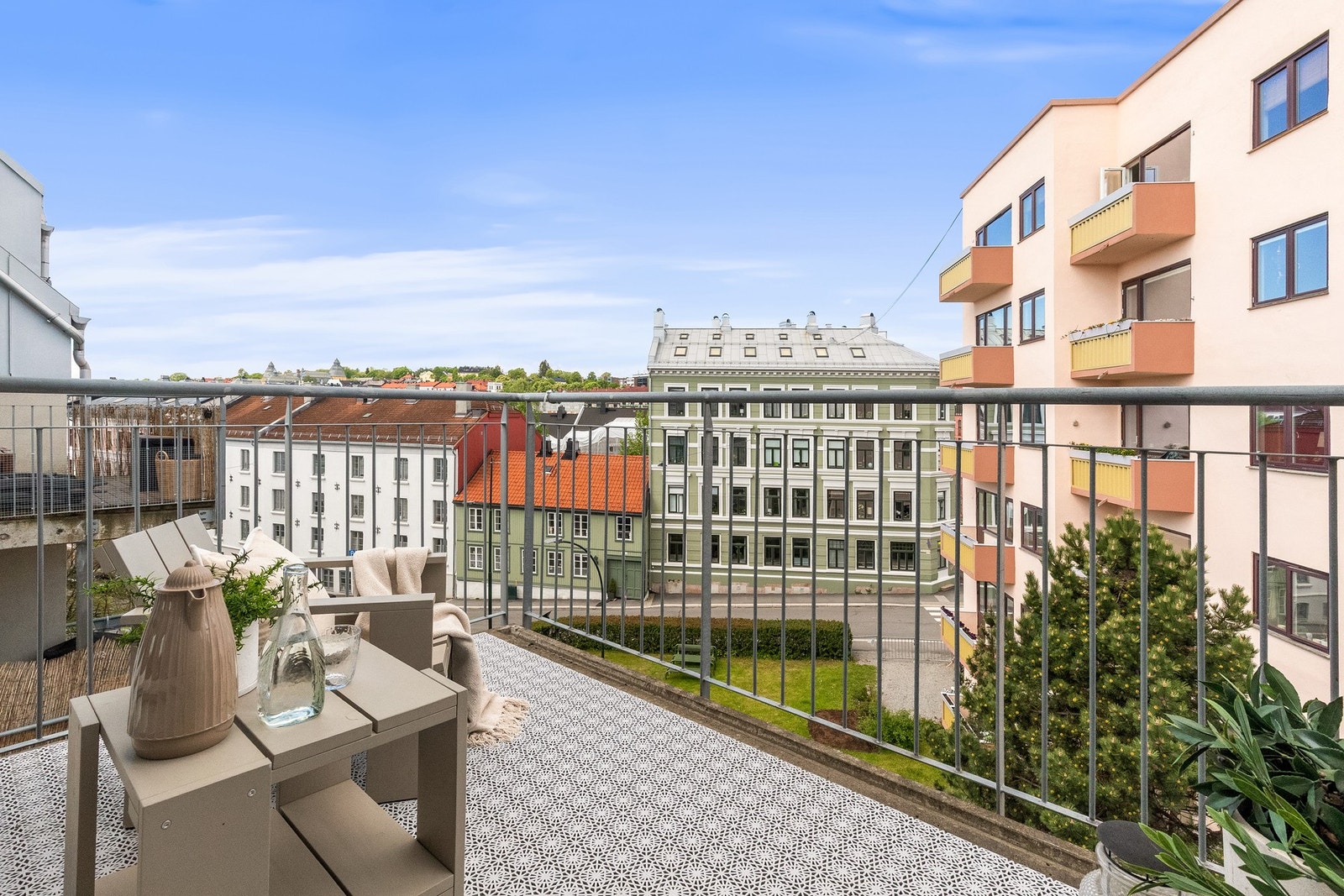 Herlig utsyn over nærområdet. Galleribilde