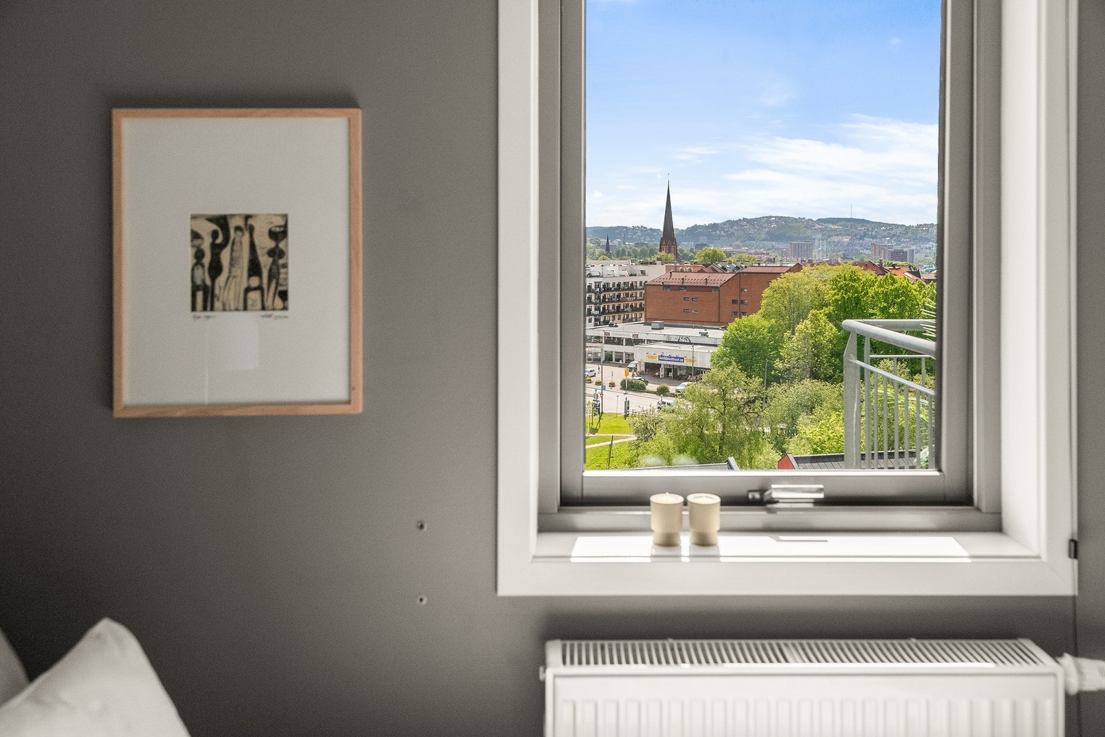 Utsikten fra soverom 2 / gjesterom. Galleribilde