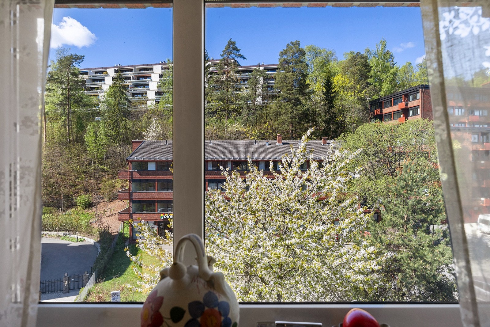 Utsikt fra soverom Galleribilde