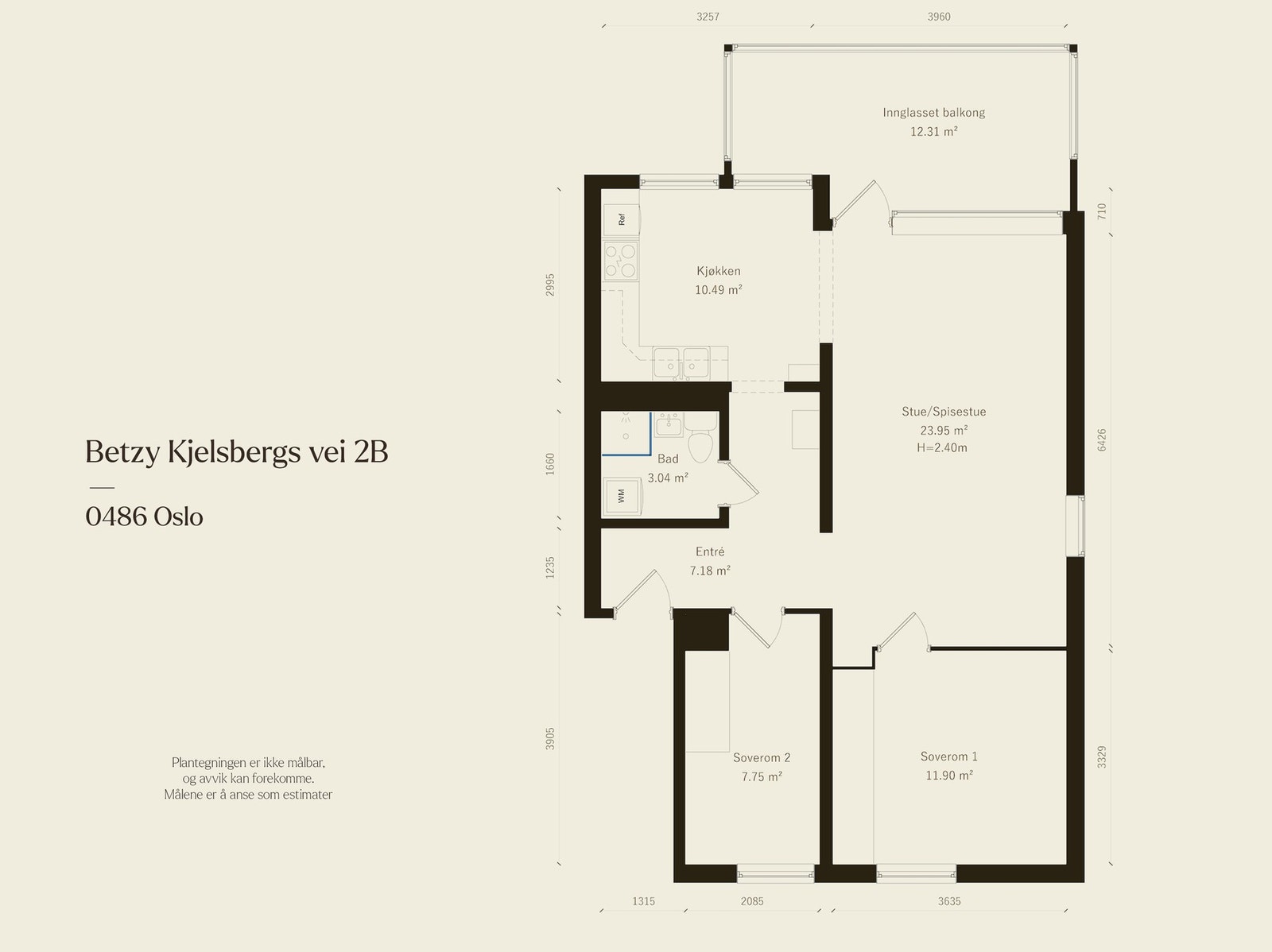Plantegning. Galleribilde