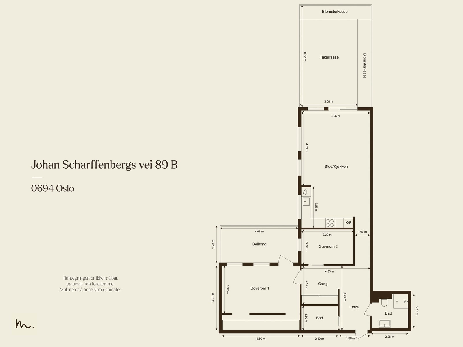Plantegning. Galleribilde