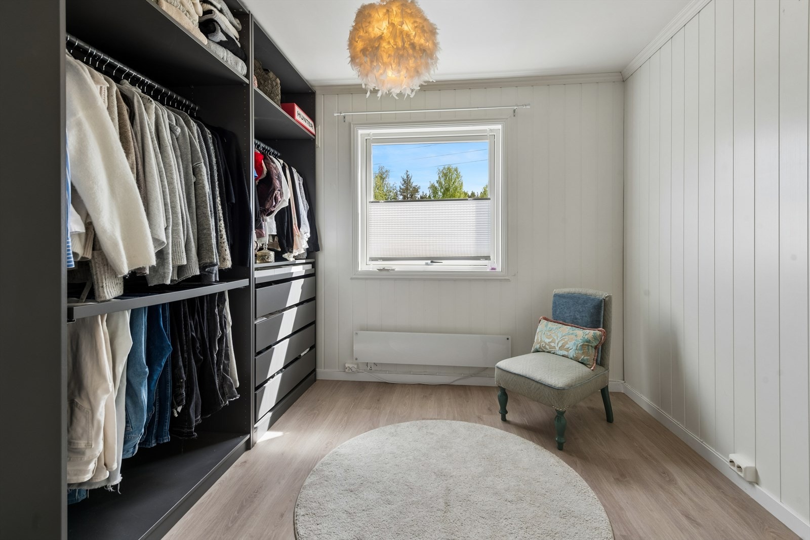 Lyst soverom Galleribilde