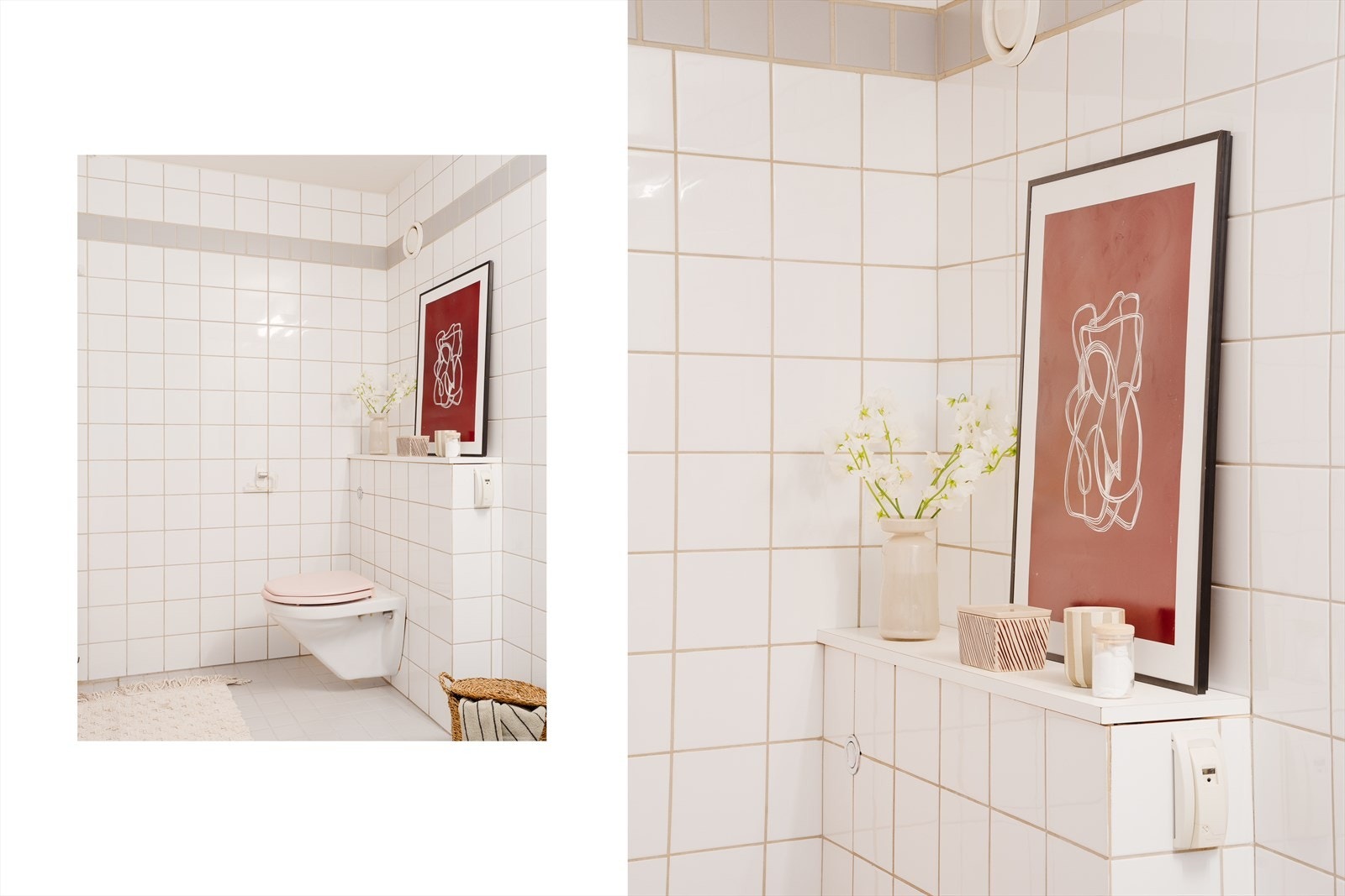 Badet er av eldre standard og byr på gode muligheter for oppgradering og modernisering. Galleribilde