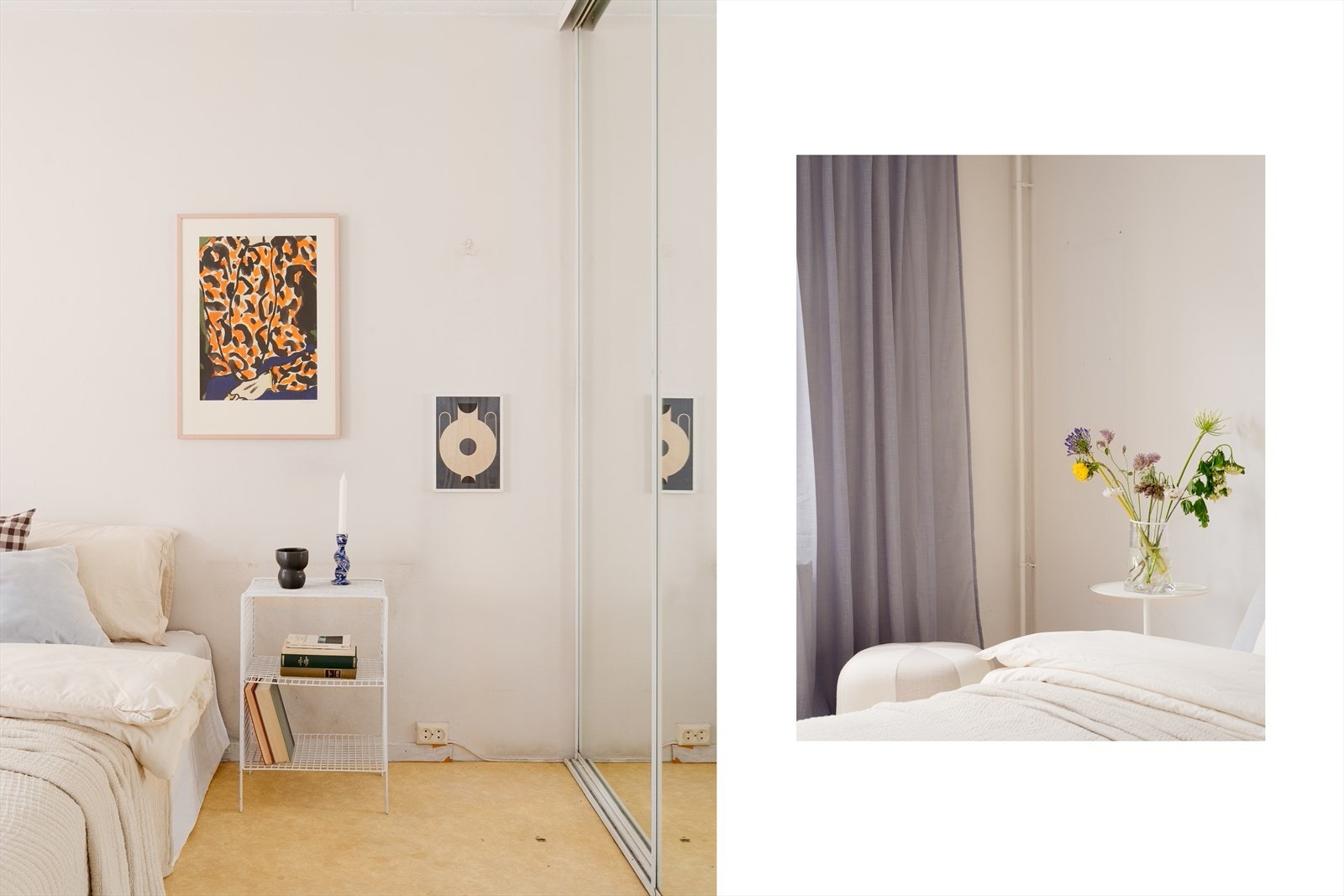 De store vinduene gir et flott og naturlig lys som fremhever rommets størrelse. Galleribilde