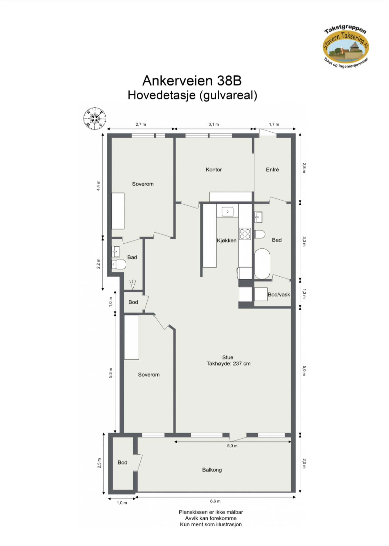 Plantegning. Galleribilde