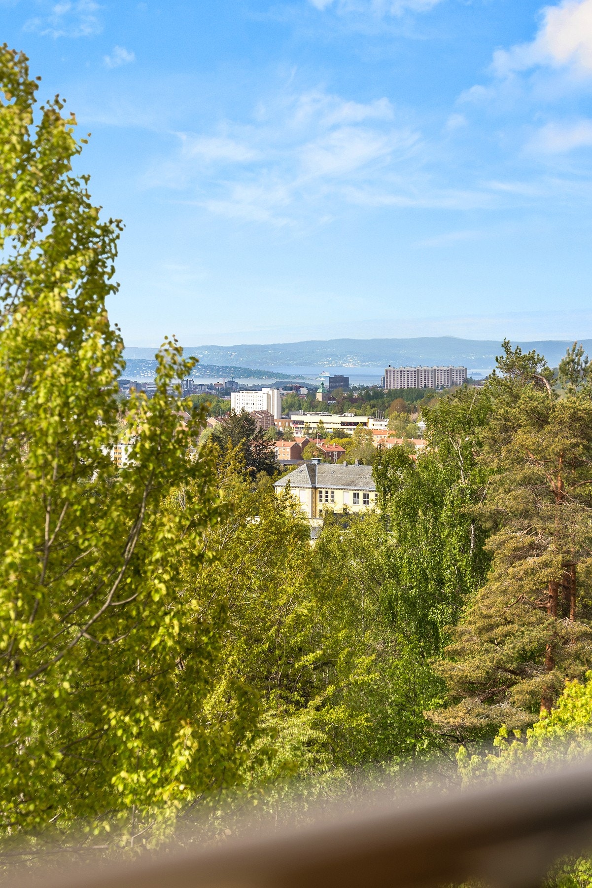Zoom mot Oslo-fjorden Galleribilde