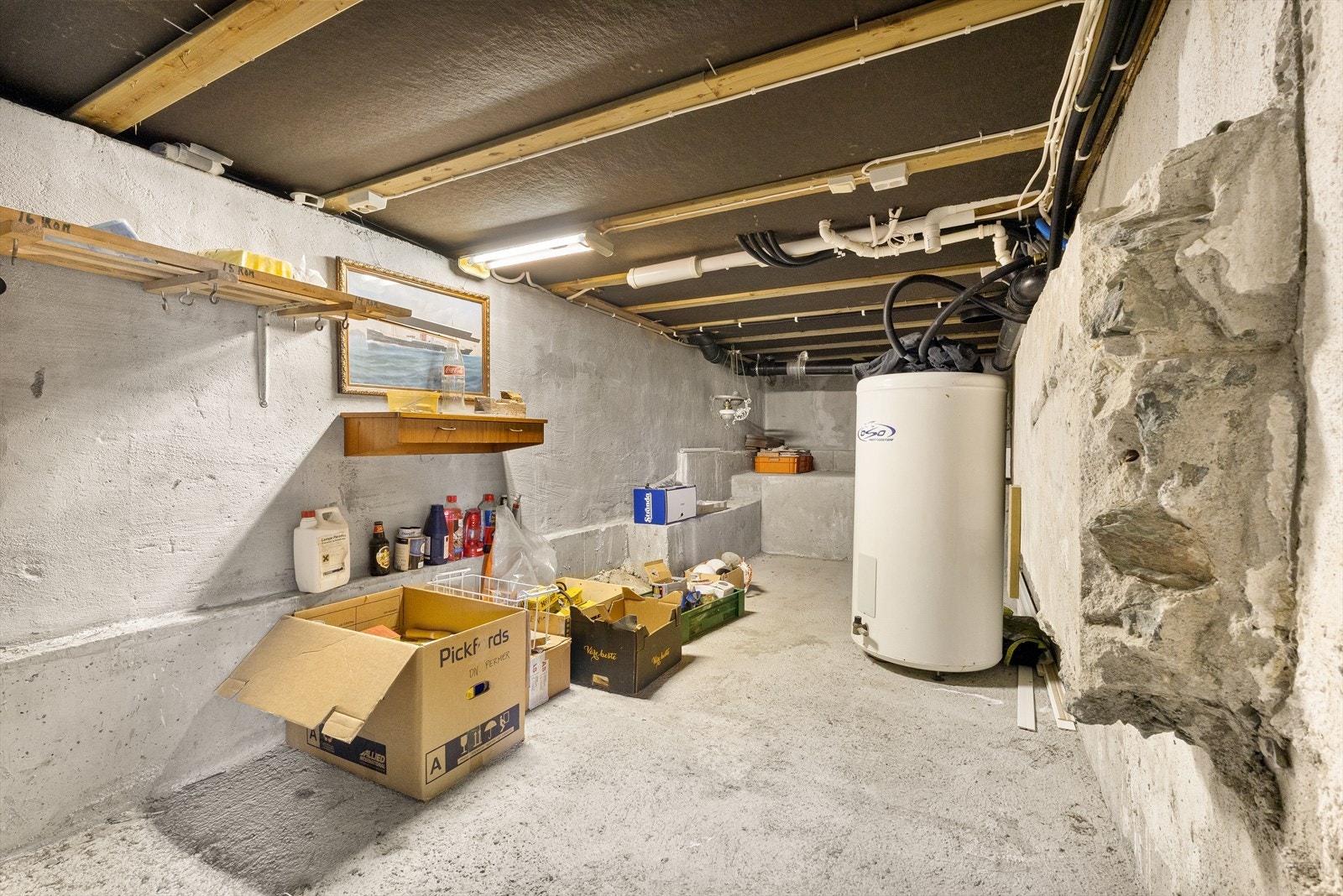 Teknisk rom/ bodeareal. Galleribilde