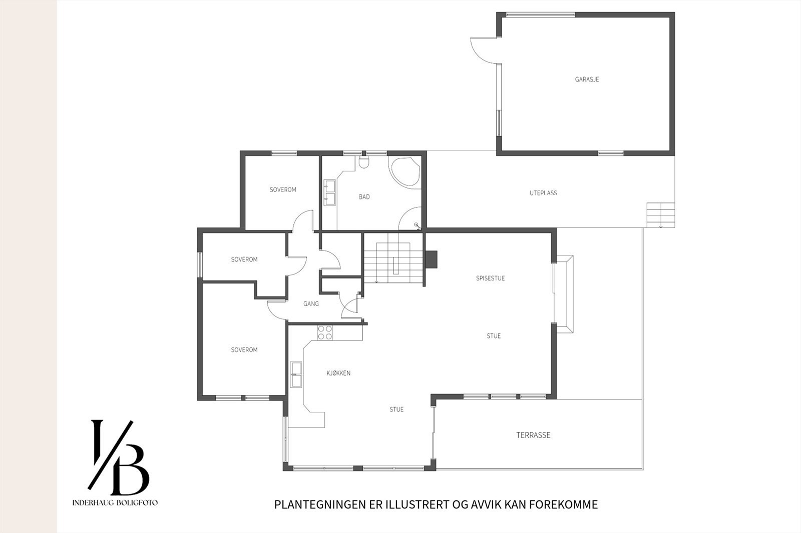 Plantegning 2. etasje. Galleribilde