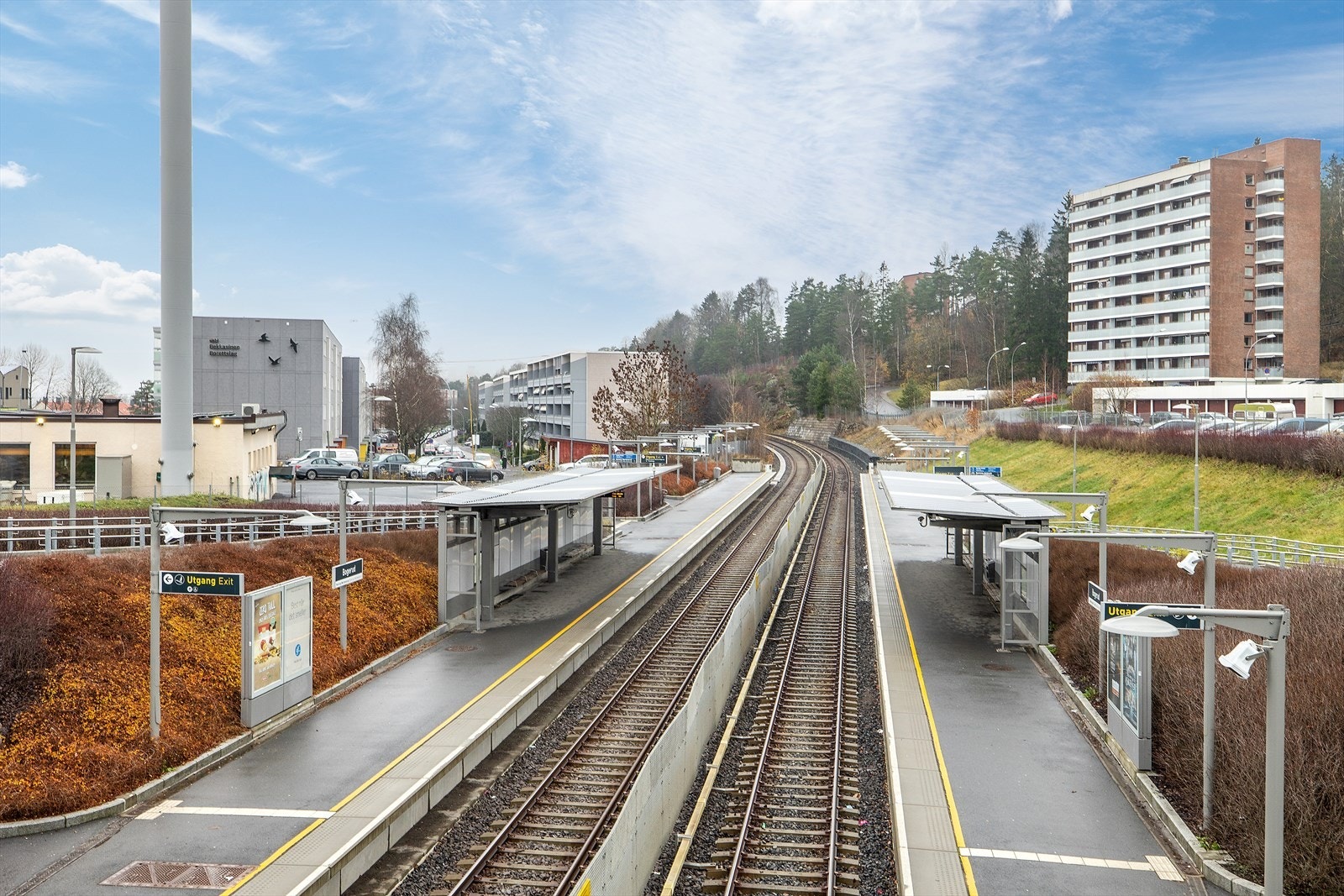 Bogerud T-bane Galleribilde