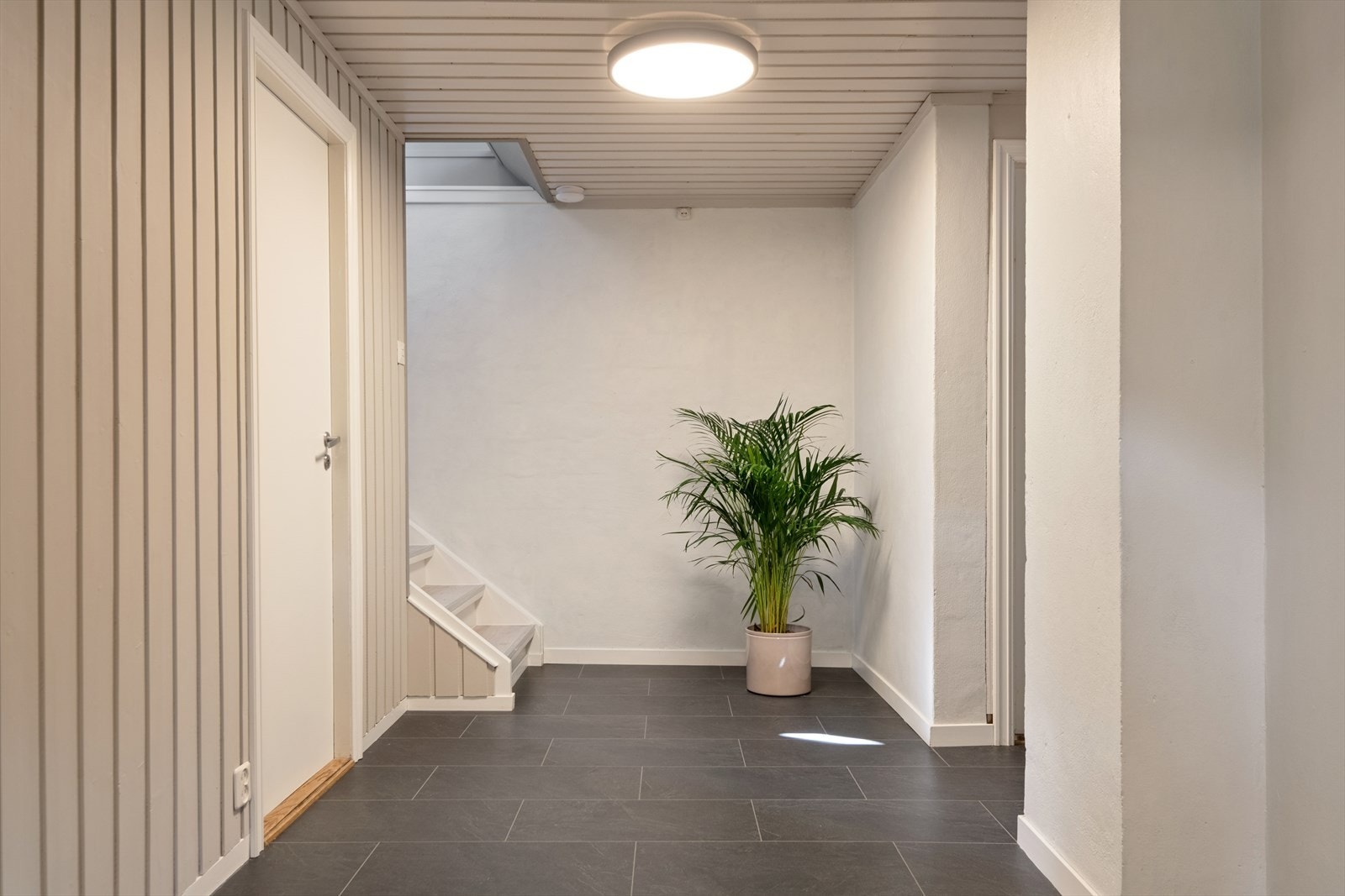 Hallen i underetasjen. Galleribilde