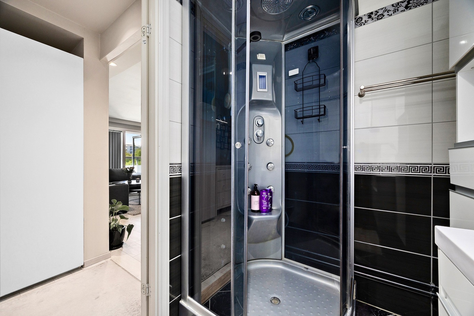 Badet er pent og funksjonelt. Galleribilde