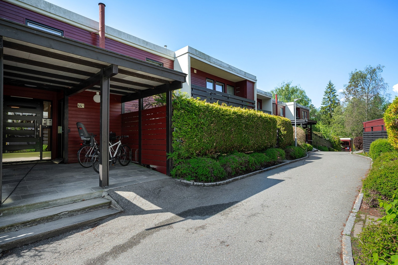 Trivelig inngangsparti. Galleribilde