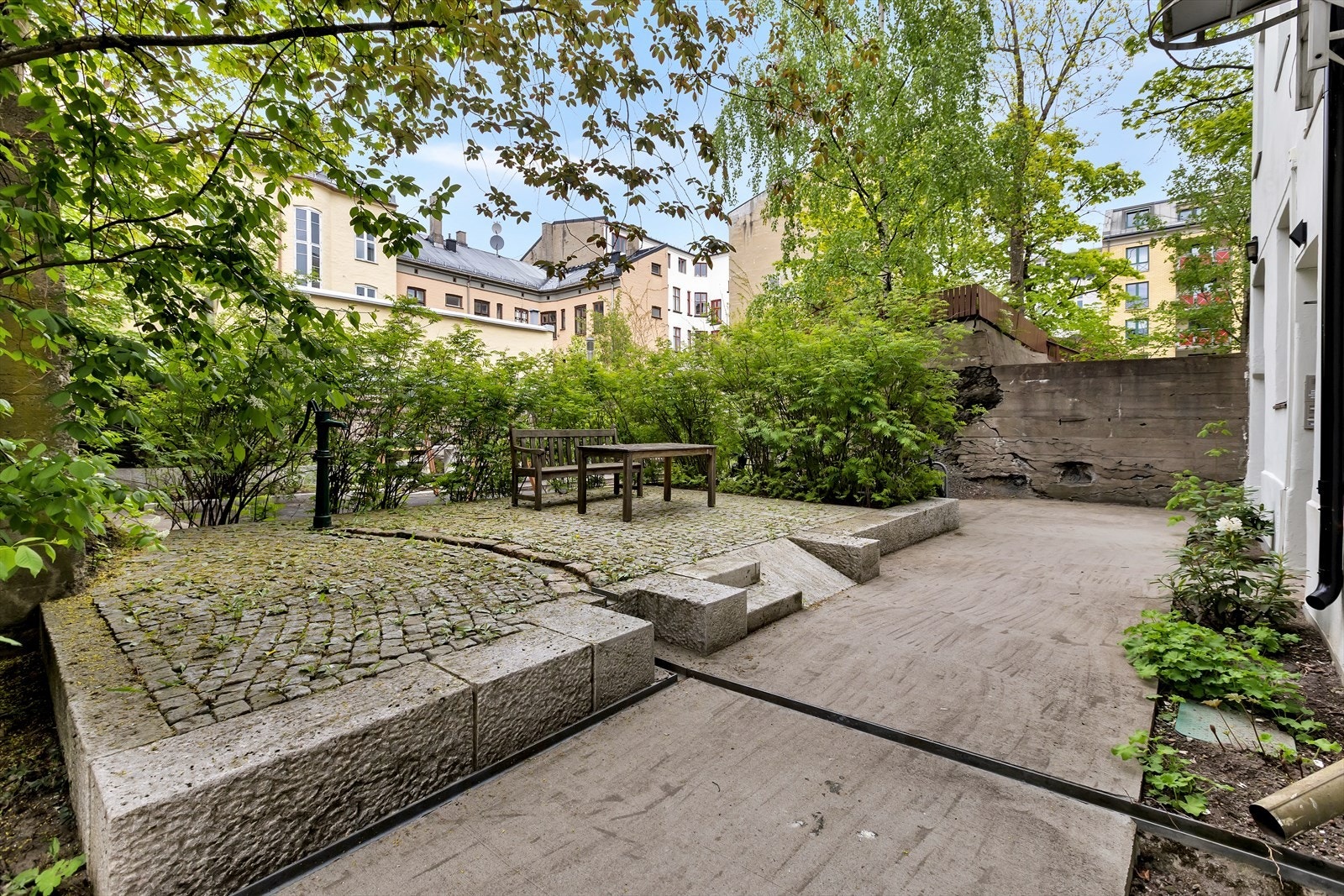 Borettslagets fellesareal. Galleribilde