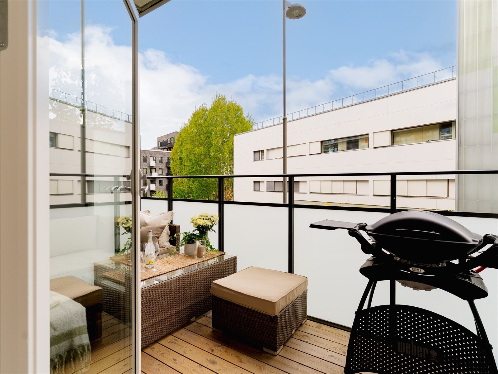 Tenk å ha en balkong på 11 kvm som din egen private oase! Galleribilde
