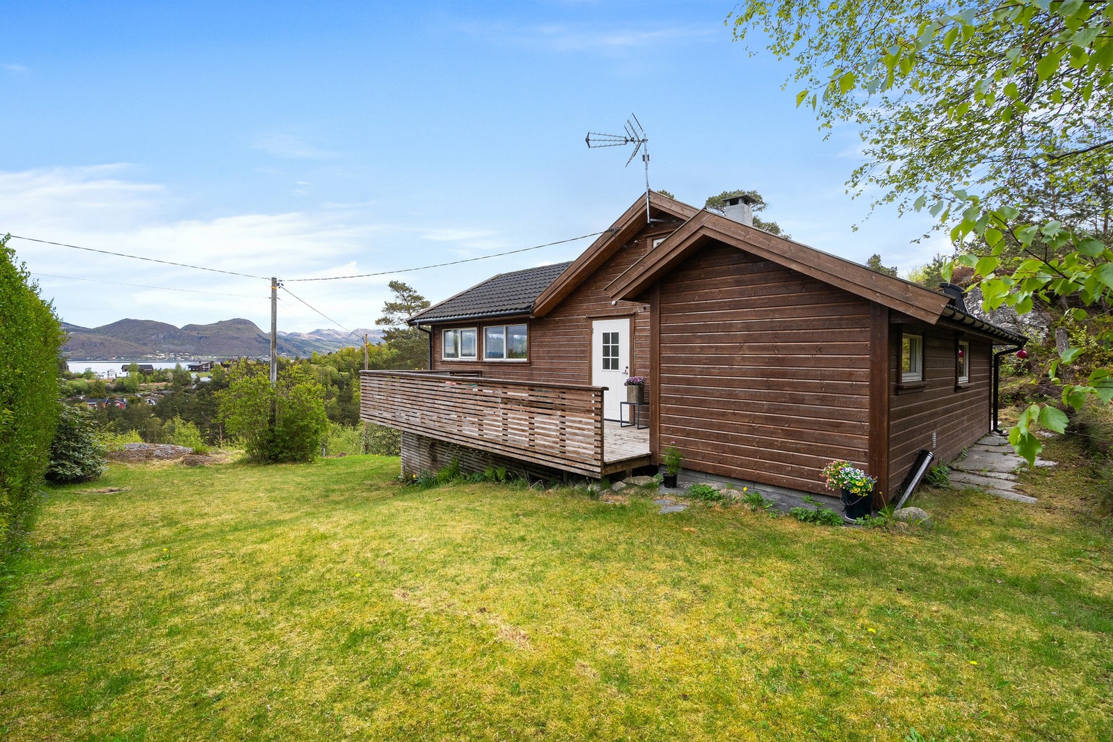 Det er også godt med boltreplass til lek og sommeraktivteter. Galleribilde