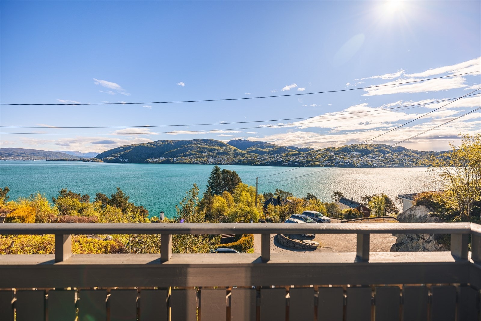 Her kan du nyte en utsikt over byfjorden! Galleribilde