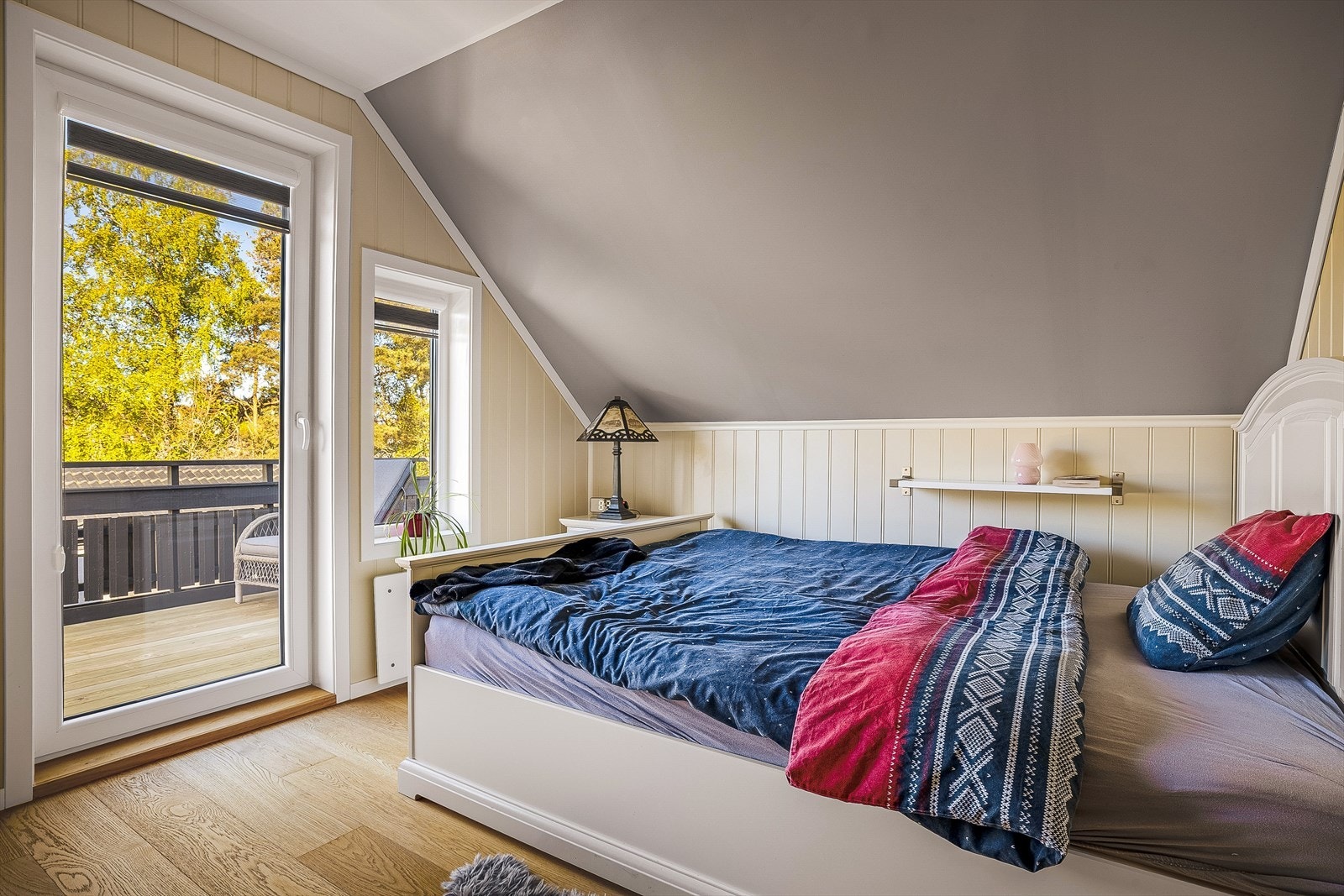 Soverommet måler ca. 10 kvm. Galleribilde