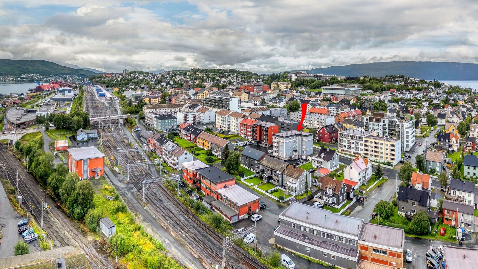 Oversikt over nabolaget Galleribilde