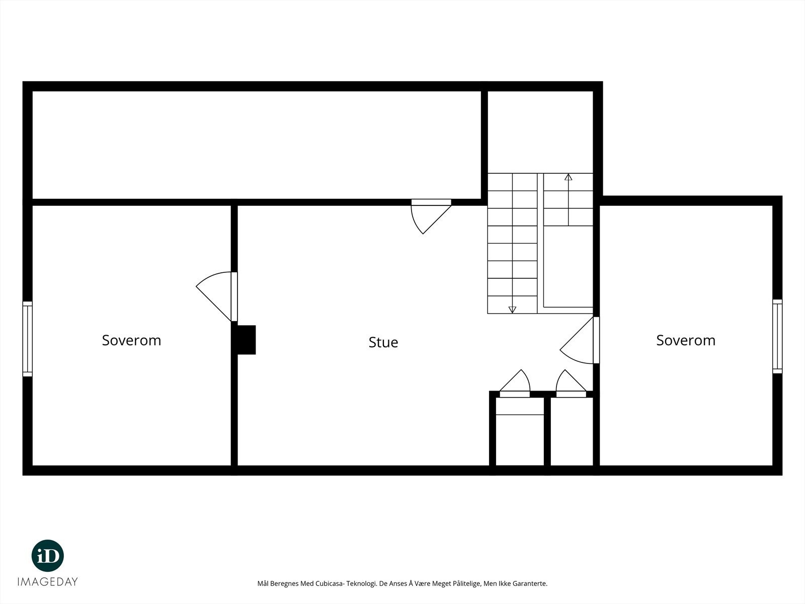 Plantegning loftsetasjen. Galleribilde