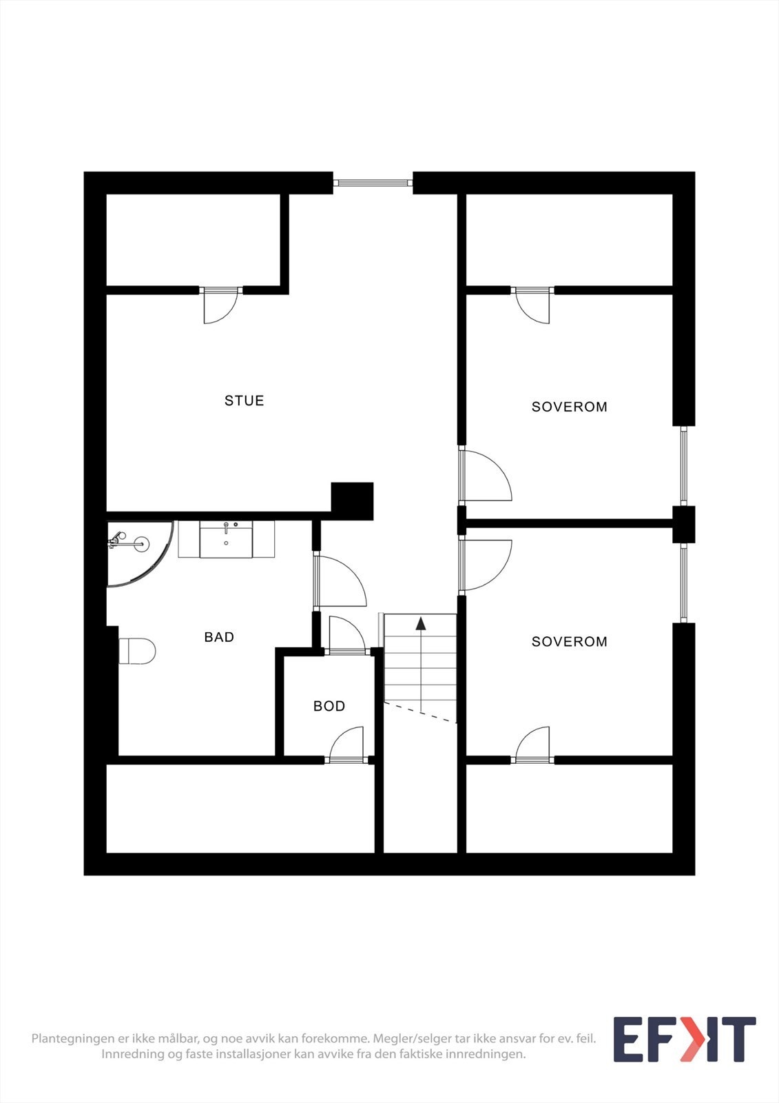 Plantegning 2 .etasje Galleribilde
