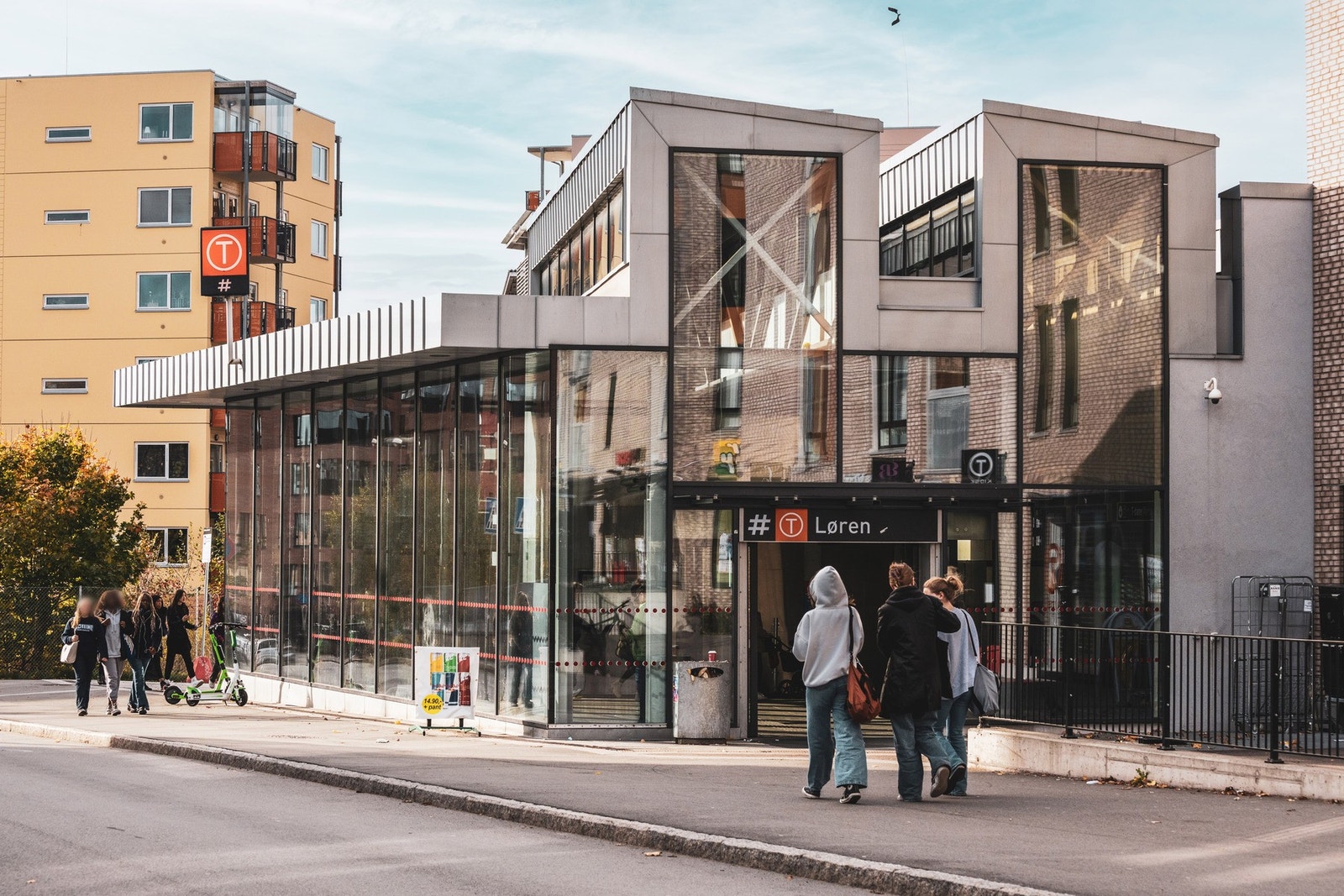 Løren - T-bane i kort gangavstand Galleribilde