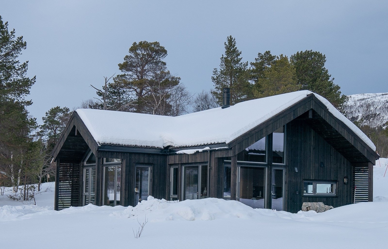 Rindalshytter - eksempel på hytte typer Galleribilde