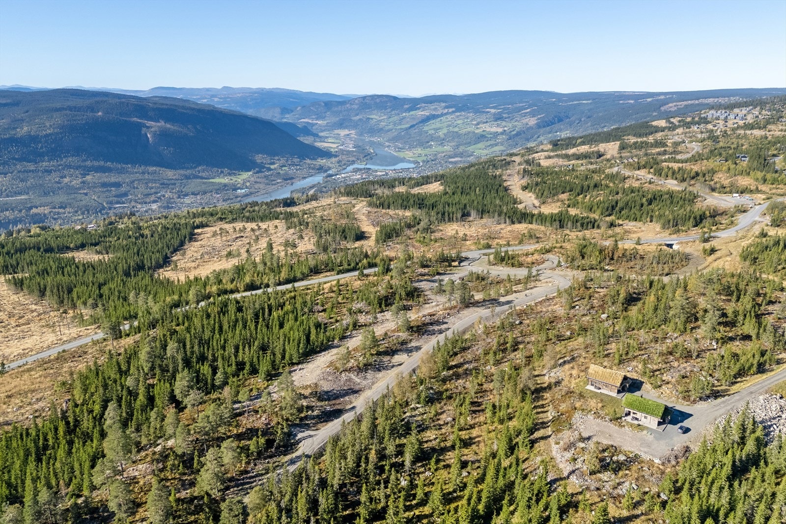 Utsikt mot Gudbrandsdalen Galleribilde