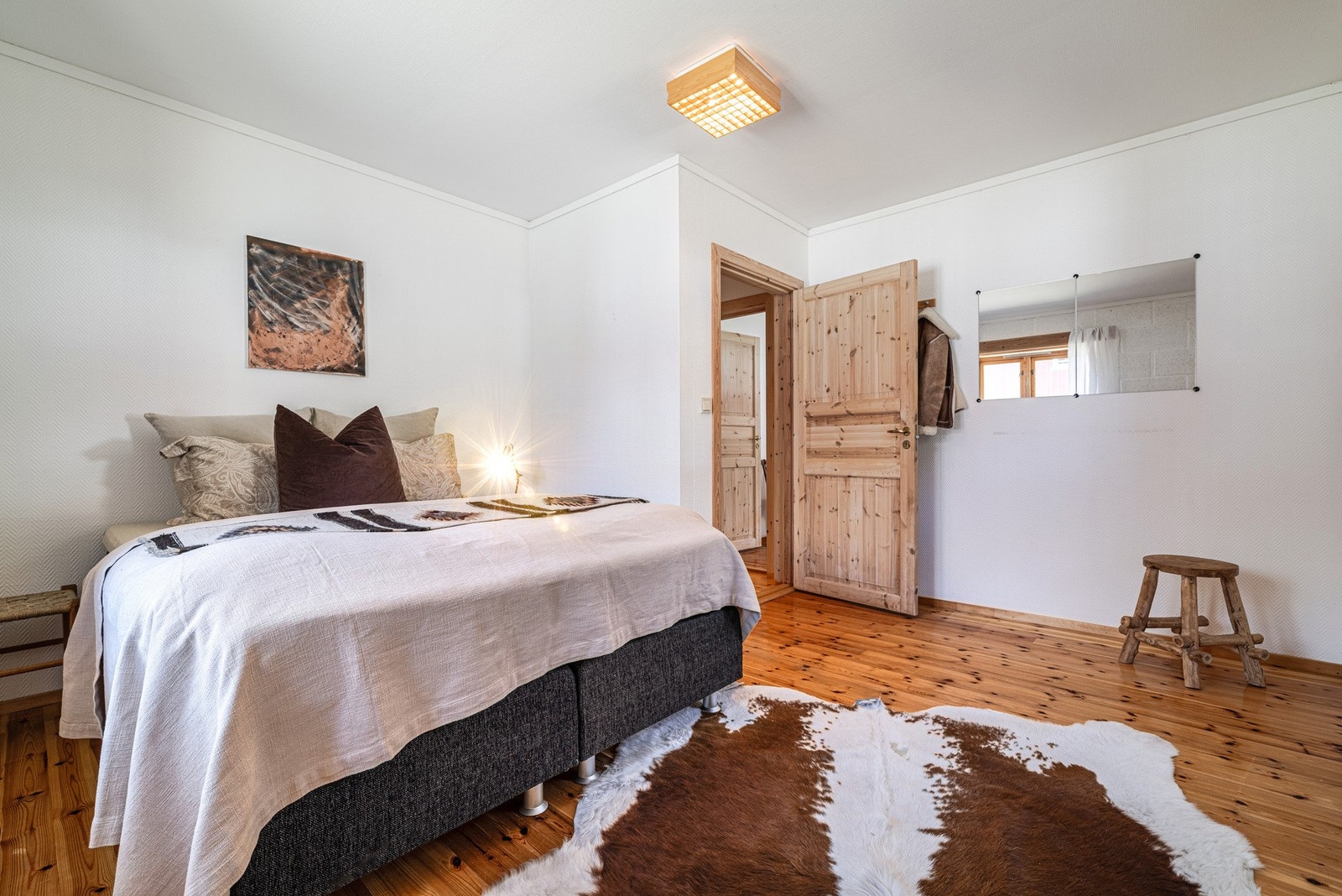 Soverom 3 med plass til dobbeltseng og garderobe. Galleribilde