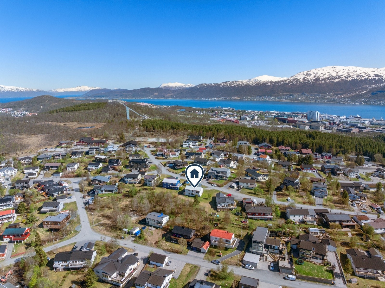 Gode sol- og lysforhold med utsikt. Galleribilde