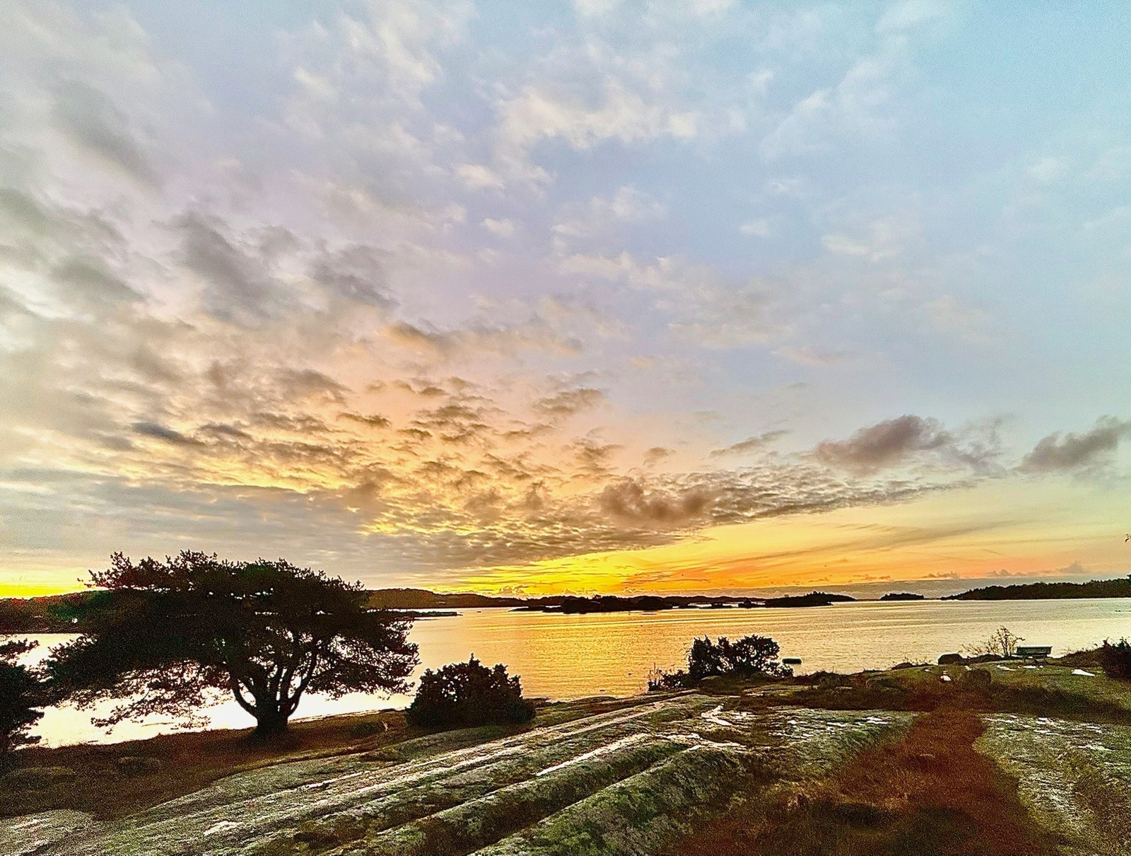 Nydelig stemning på Granholmen Galleribilde