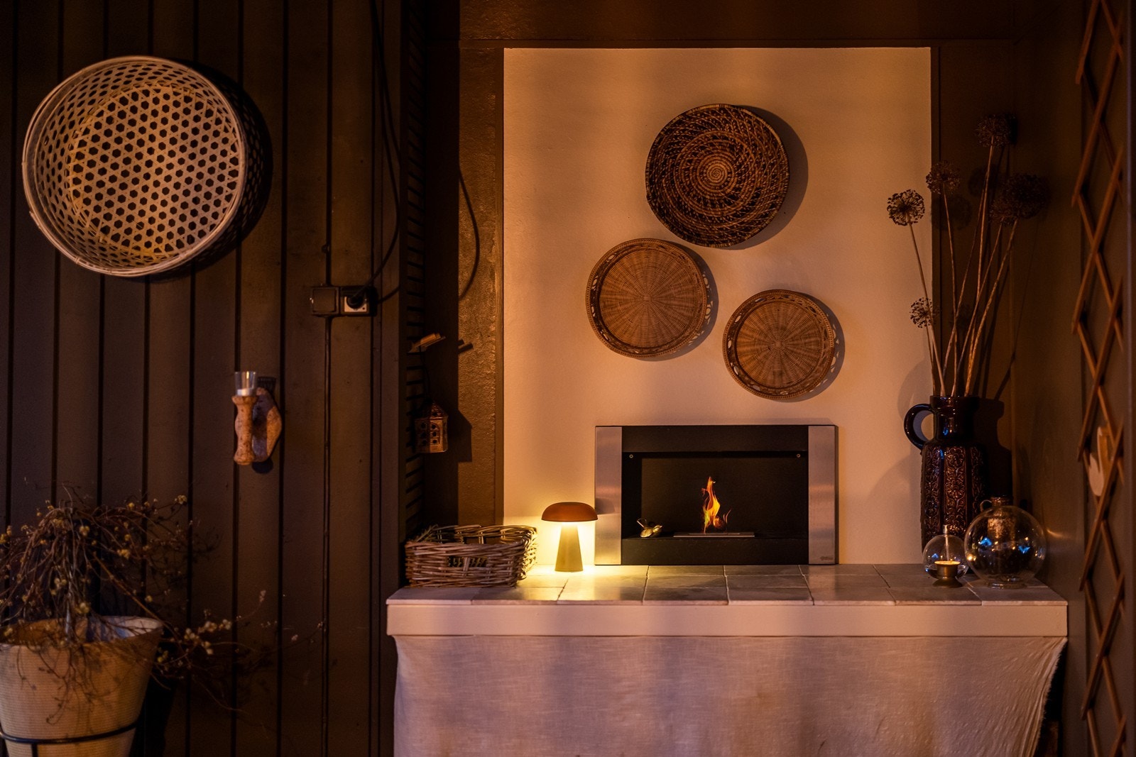 Utepeis for ekstra hygge på kveldene. Galleribilde