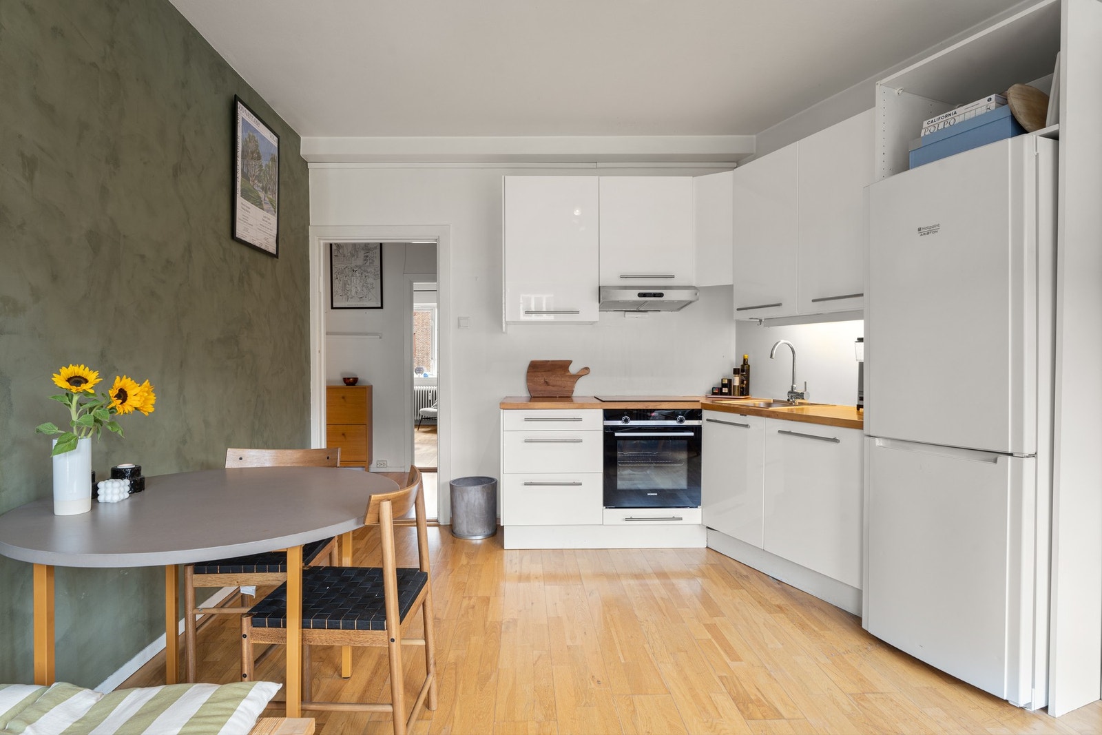 Plass til hyggelig frokostbord er det også Galleribilde