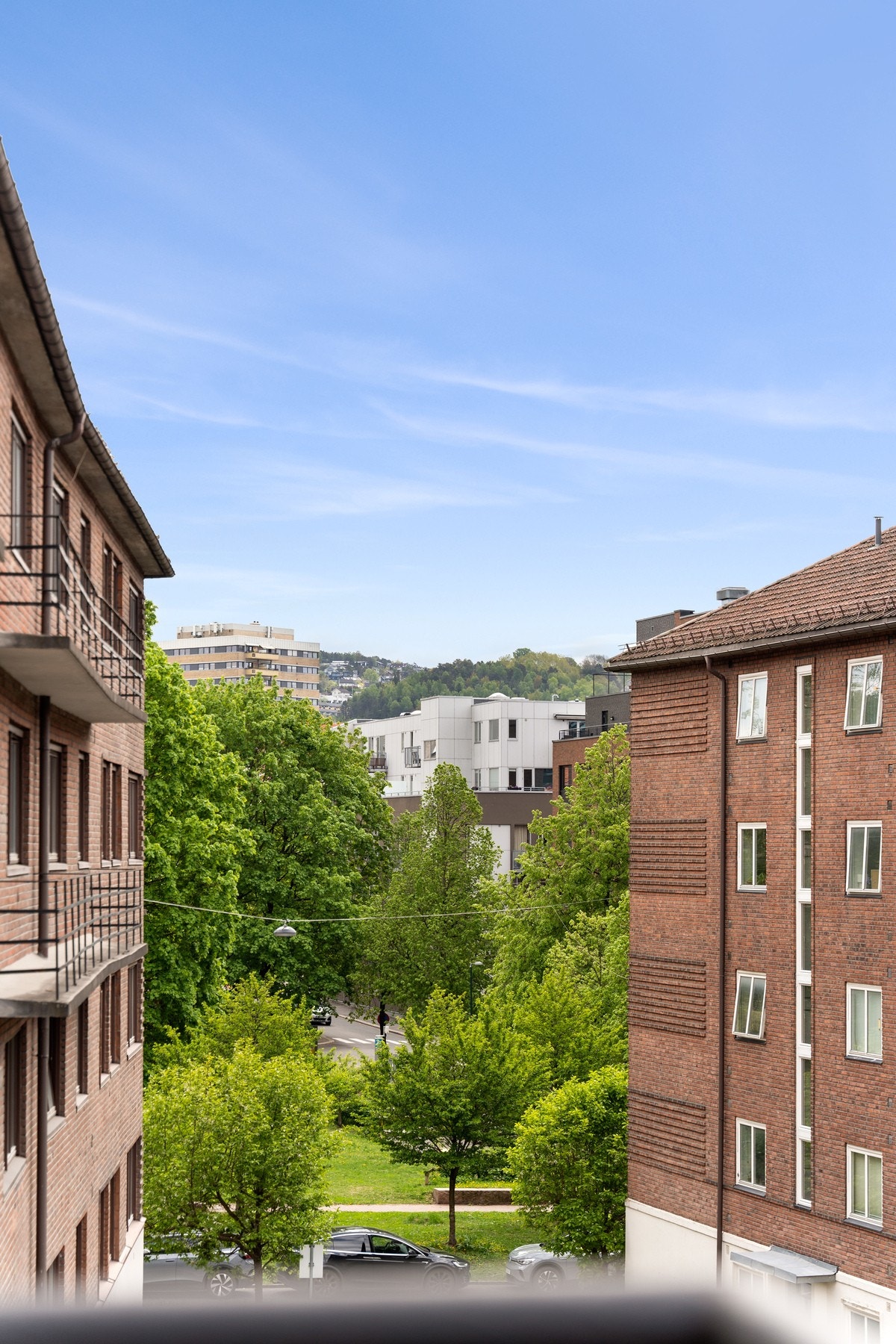 Utsikt mot Sommerfrydløkken og Ekeberg - her har du deilig ettermiddagssol Galleribilde