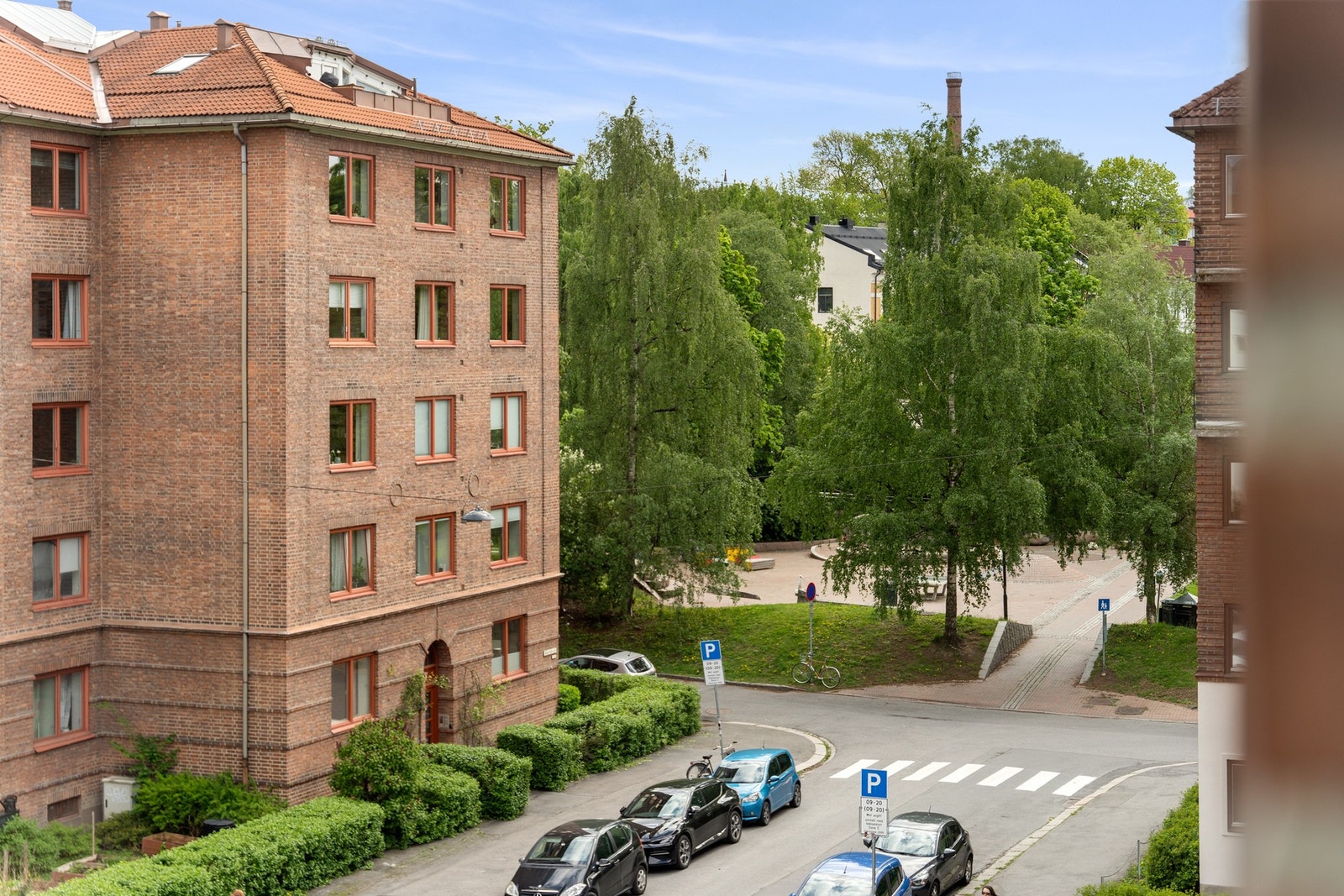 Hyggelig utsyn fra soverommene Galleribilde