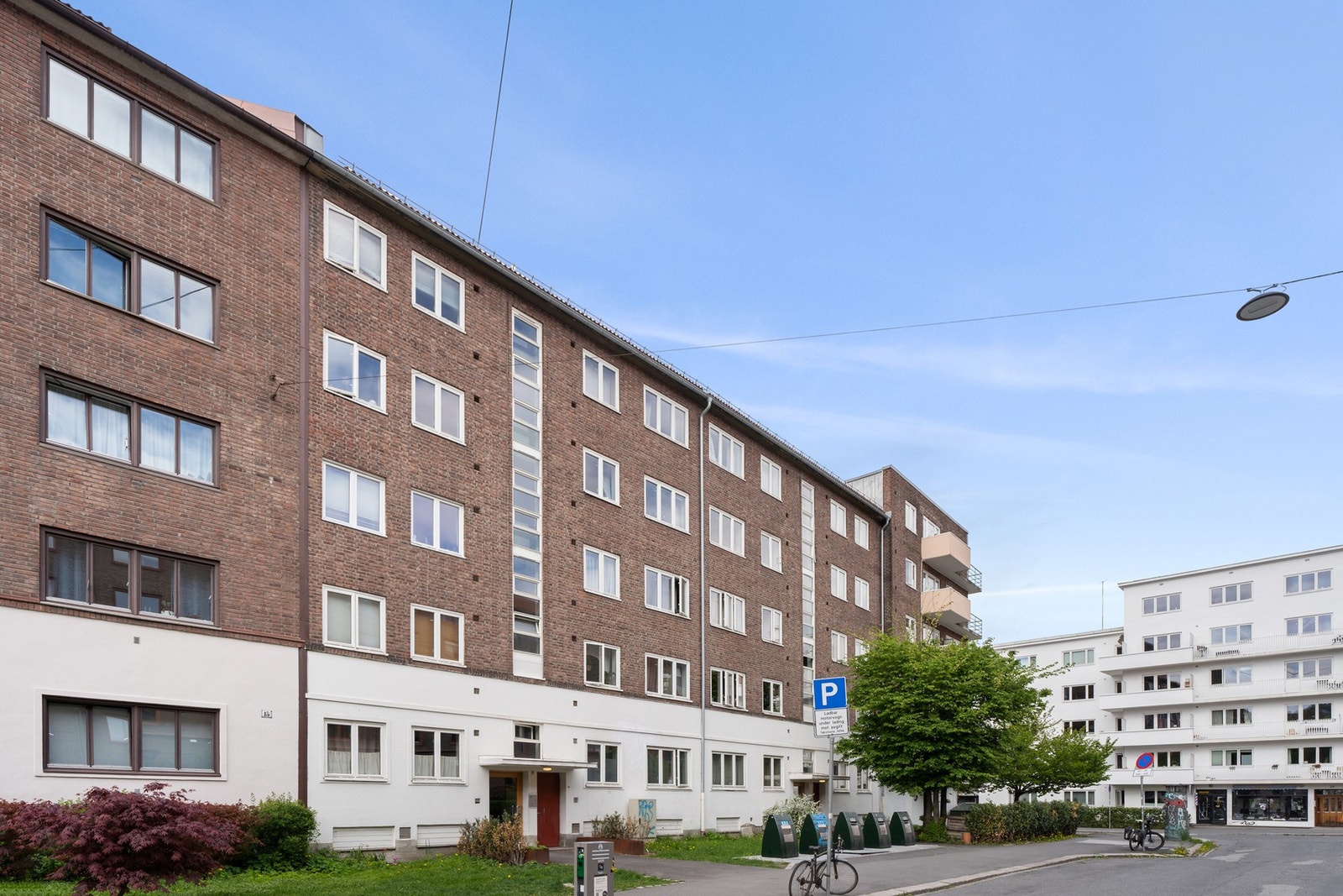 Fasade og inngangsparti Galleribilde