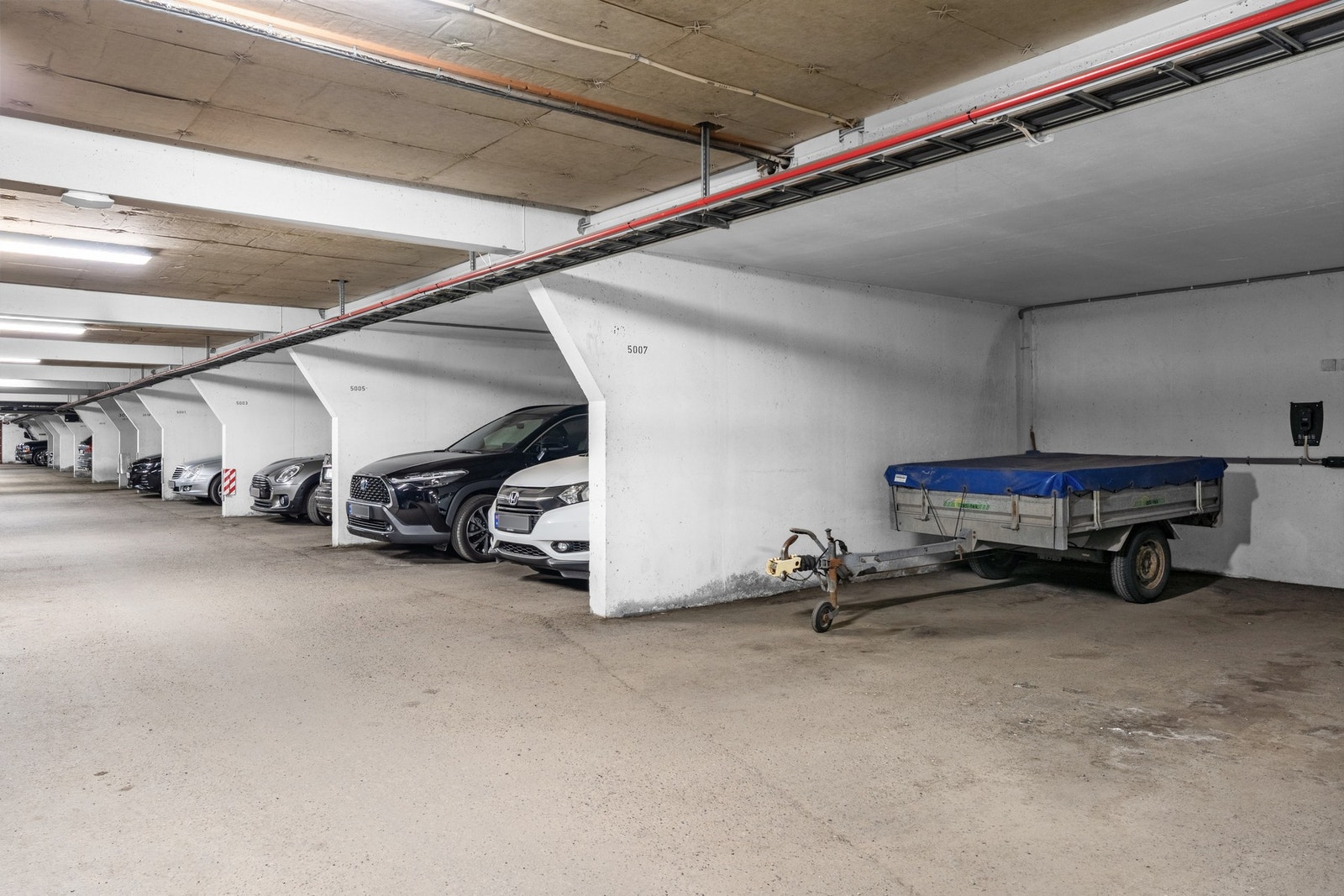 Det medfølger garasjeplass i felles lukket garasjeanlegg. Galleribilde