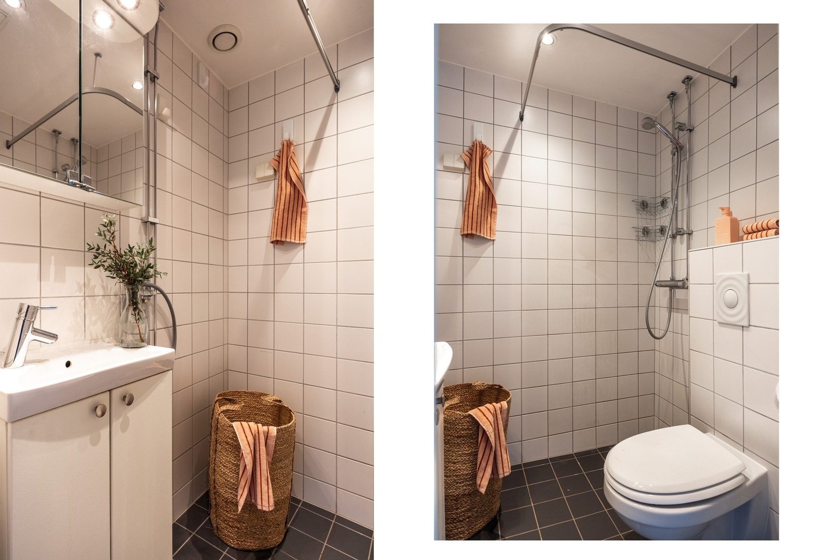 Opplegg, og plass til vaskemaskin. Galleribilde