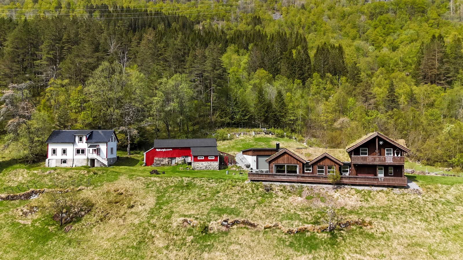 Dronefoto. Galleribilde