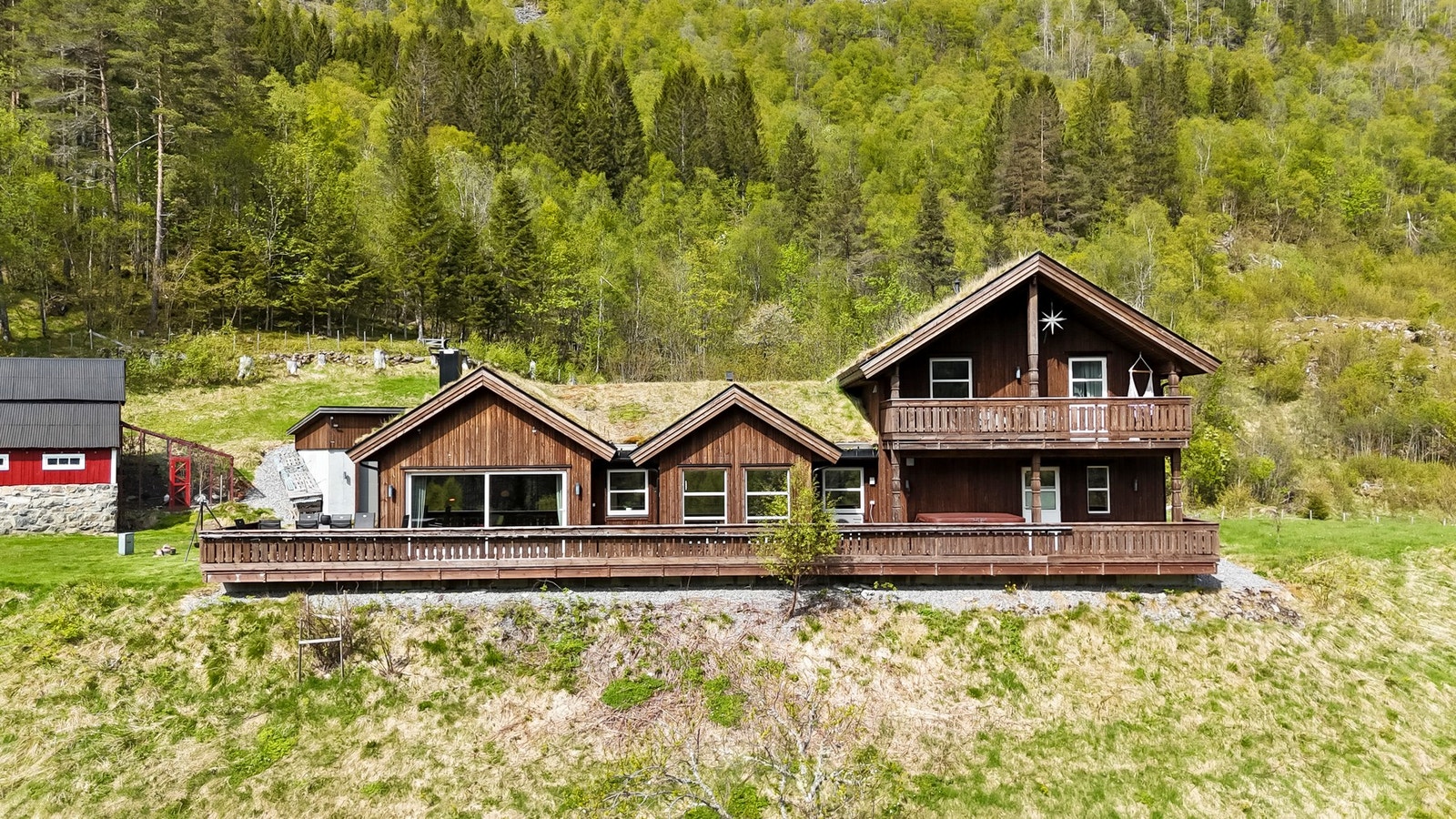 Dronefoto. Galleribilde